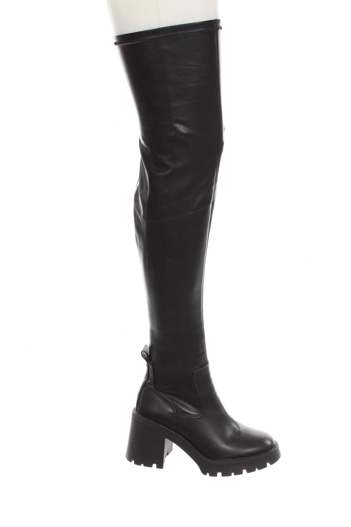Γυναικείες μπότες Zara, Μέγεθος 37, Χρώμα Μαύρο, Τιμή 31,64 €