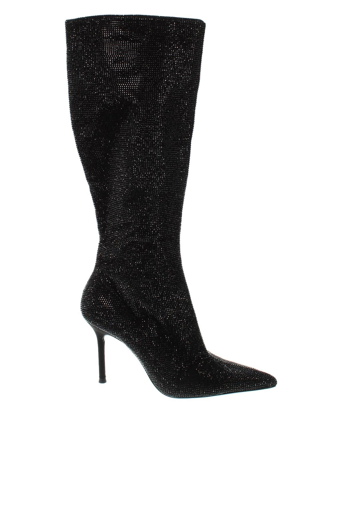 Γυναικείες μπότες Zara, Μέγεθος 37, Χρώμα Μαύρο, Τιμή 47,94 €