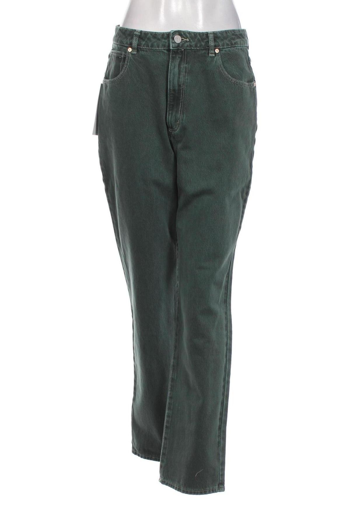 Дамски дънки Abrand Jeans, Размер XL, Цвят Зелен, Цена 93,00 лв.