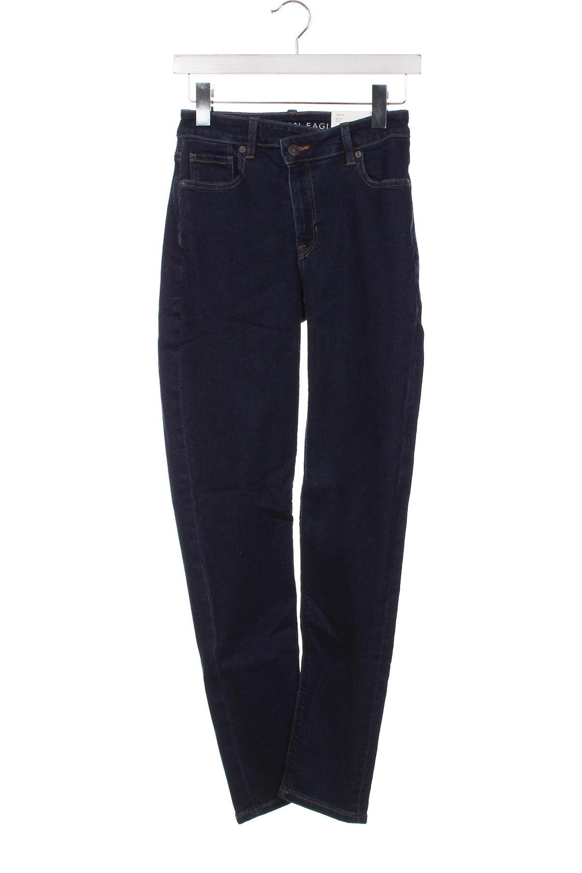 Dámske džínsy  American Eagle, Veľkosť XS, Farba Modrá, Cena  12,46 €