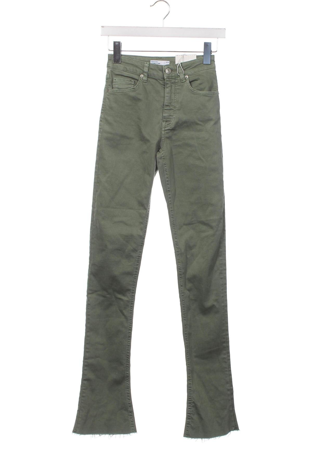 Damen Jeans Bershka, Größe XXS, Farbe Grün, Preis € 15,94