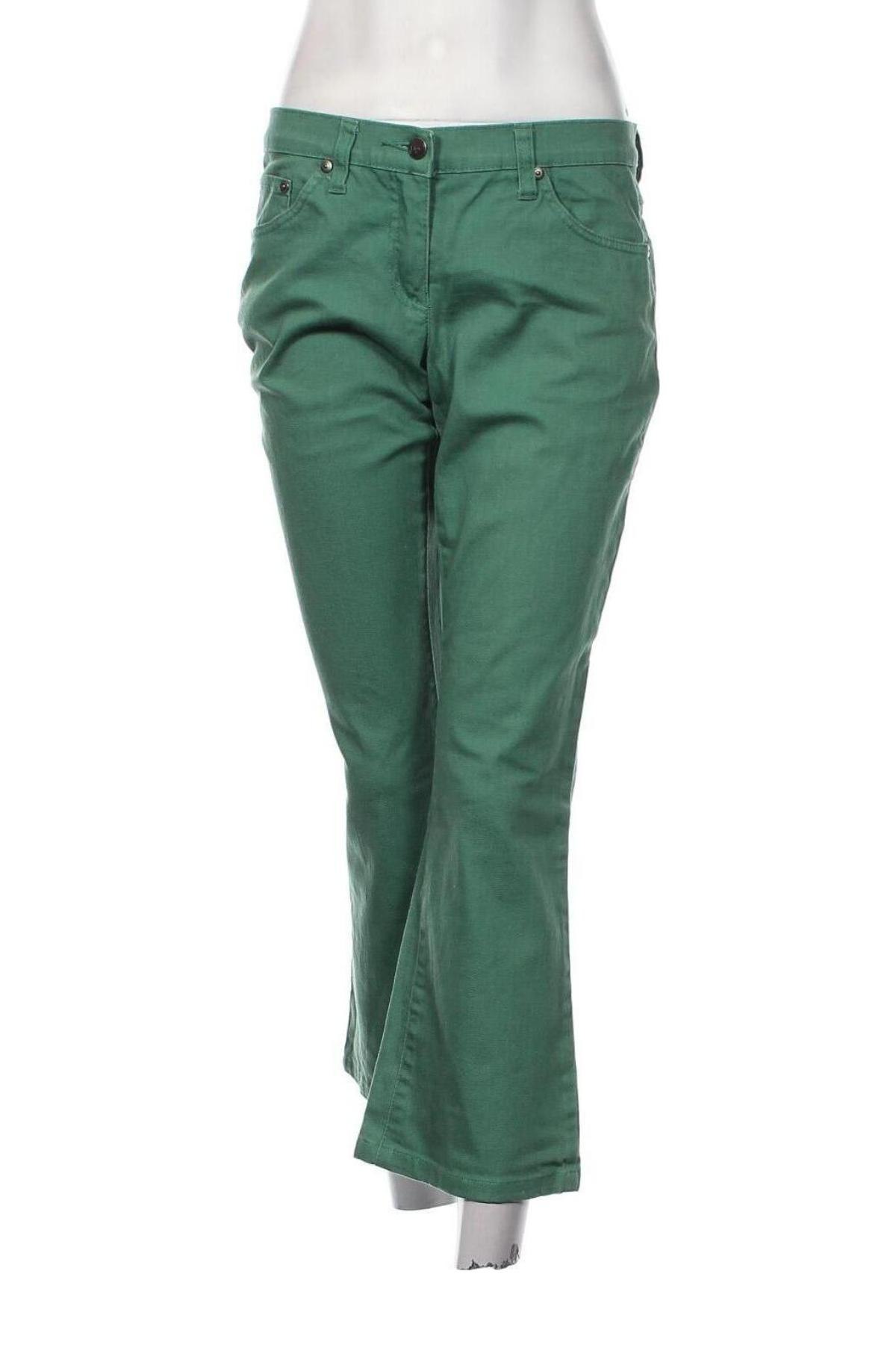 Γυναικείο Τζίν Bpc Bonprix Collection, Μέγεθος M, Χρώμα Πράσινο, Τιμή 8,01 €