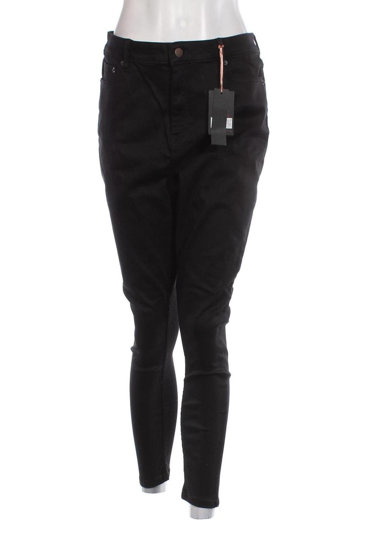 Damen Jeans F&F, Größe XL, Farbe Schwarz, Preis 6,40 €