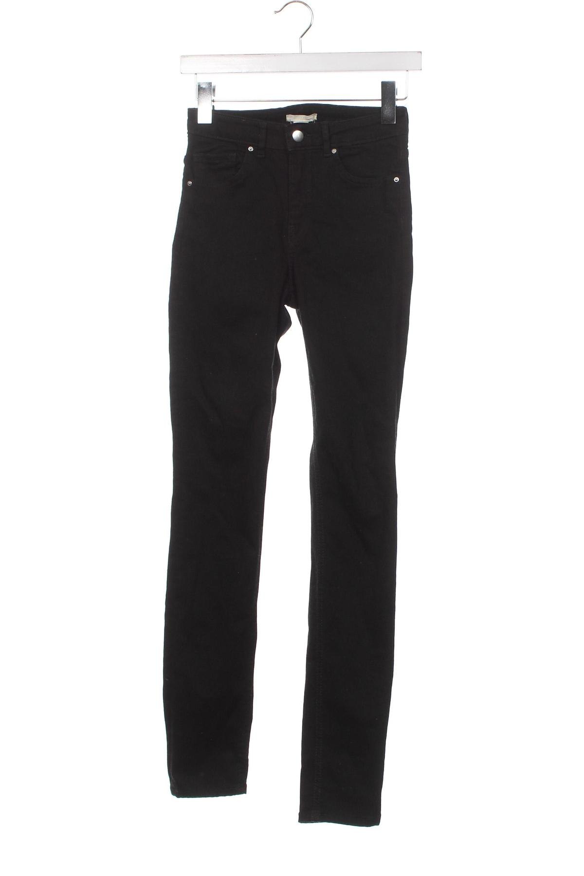 Dámske džínsy  H&M, Veľkosť S, Farba Čierna, Cena  6,25 €