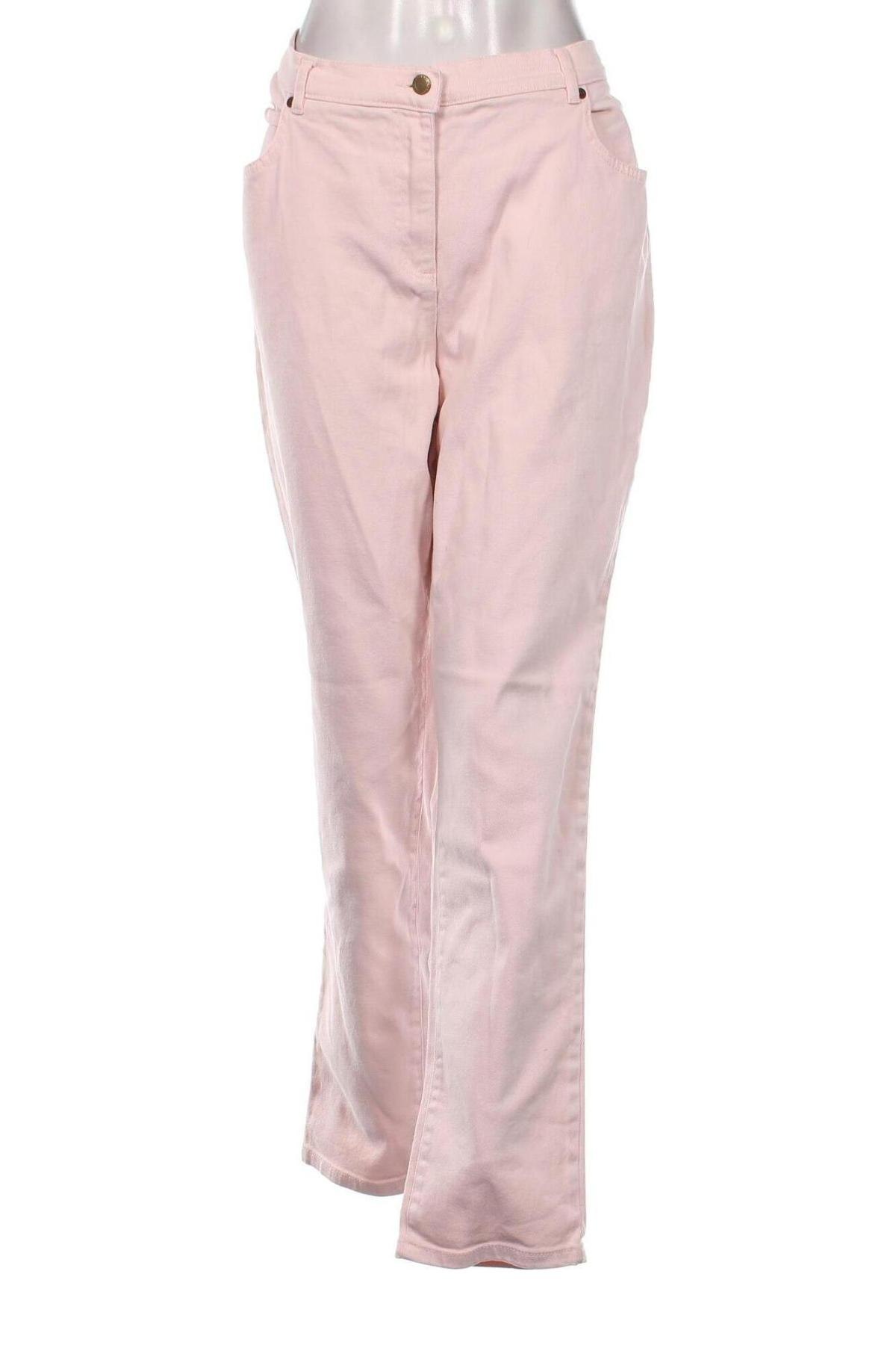 Γυναικείο Τζίν John Baner, Μέγεθος XL, Χρώμα Ρόζ , Τιμή 9,69 €