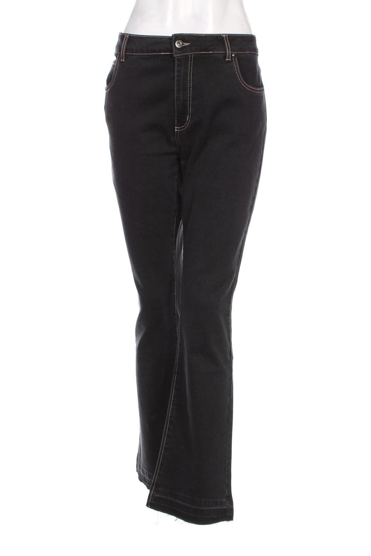 Дамски дънки Lauren Vidal, Размер XXL, Цвят Черен, Цена 135,88 лв.