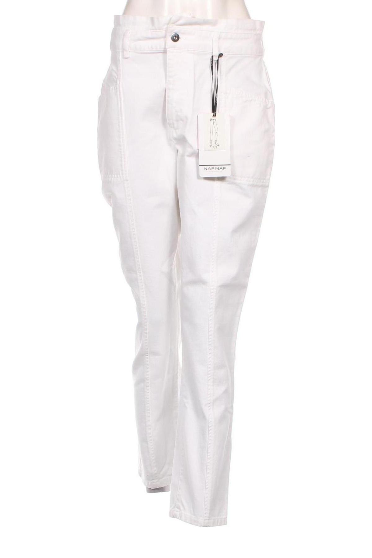 Damen Jeans Naf Naf, Größe M, Farbe Weiß, Preis 7,19 €