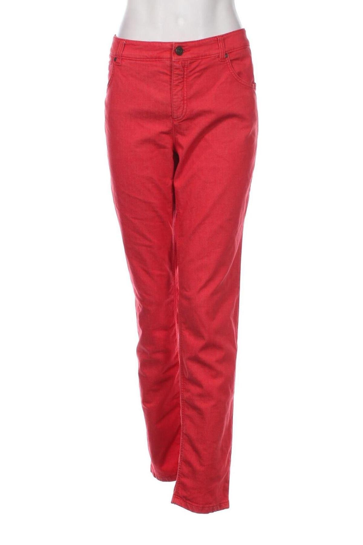 Damen Jeans Oui, Größe XL, Farbe Rot, Preis 15,76 €