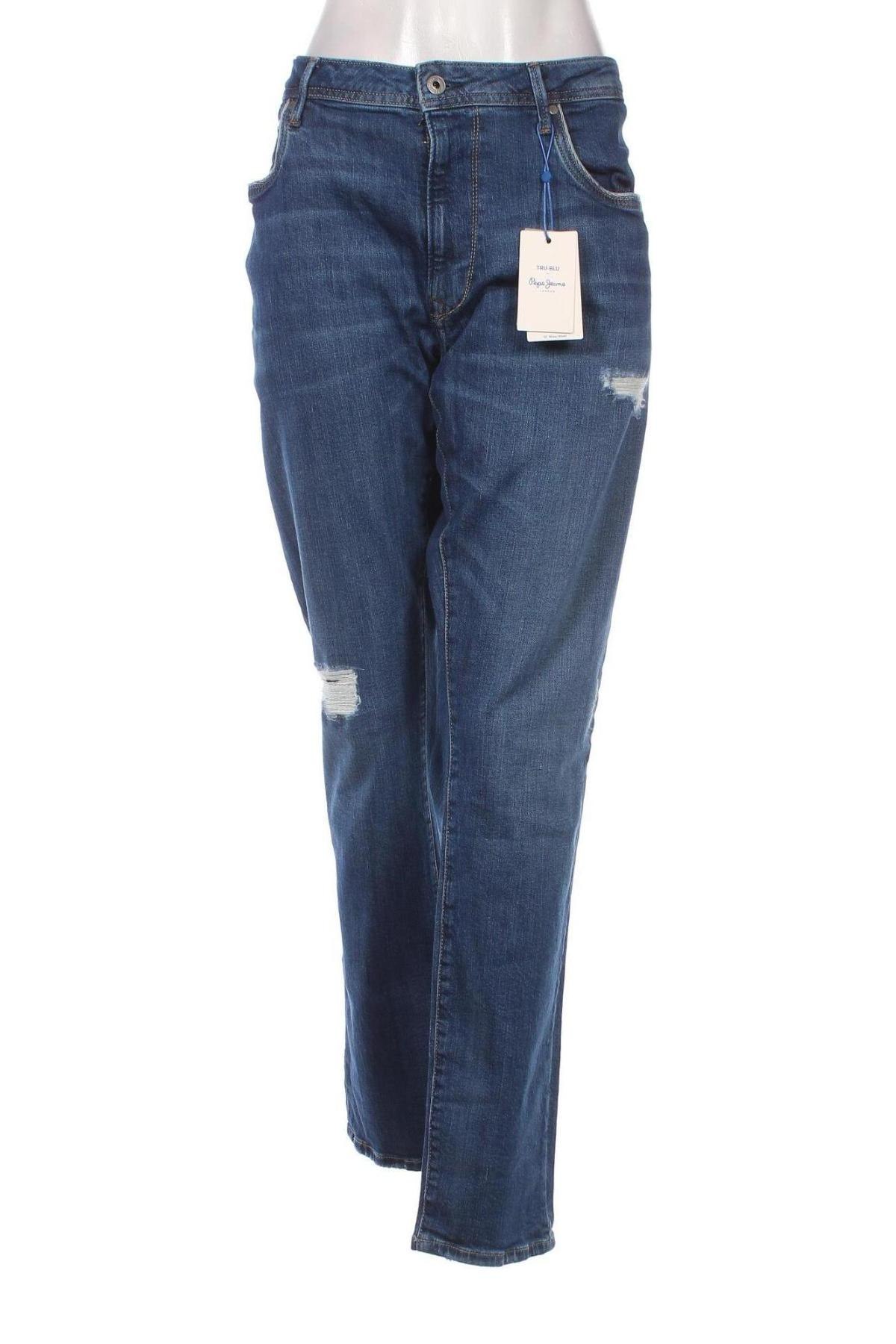 Γυναικείο Τζίν Pepe Jeans, Μέγεθος XXL, Χρώμα Μπλέ, Τιμή 42,56 €