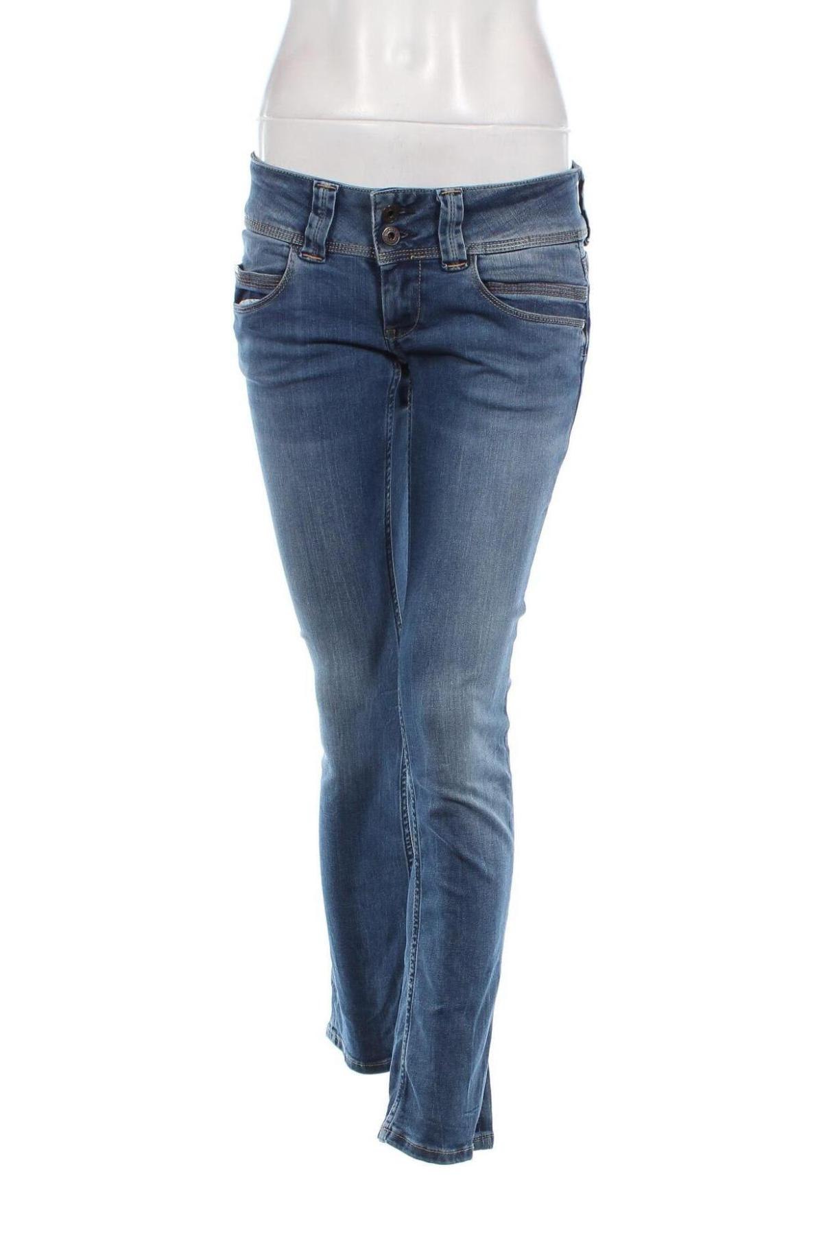 Дамски дънки Pepe Jeans, Размер M, Цвят Син, Цена 82,56 лв.