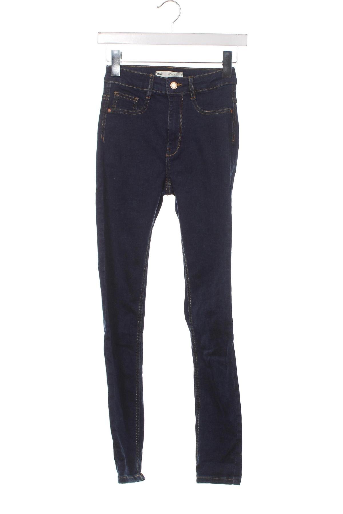 Γυναικείο Τζίν Perfect Jeans By Gina Tricot, Μέγεθος XS, Χρώμα Μπλέ, Τιμή 8,41 €