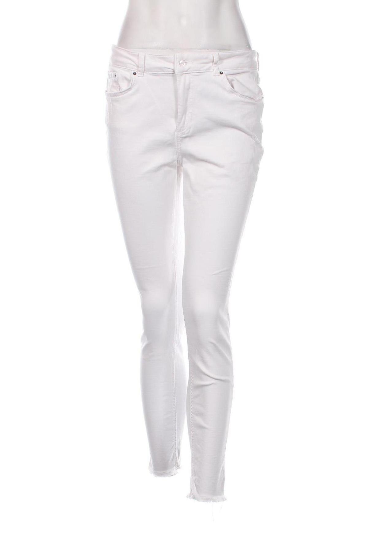 Damen Jeans Pieces, Größe L, Farbe Weiß, Preis € 31,23