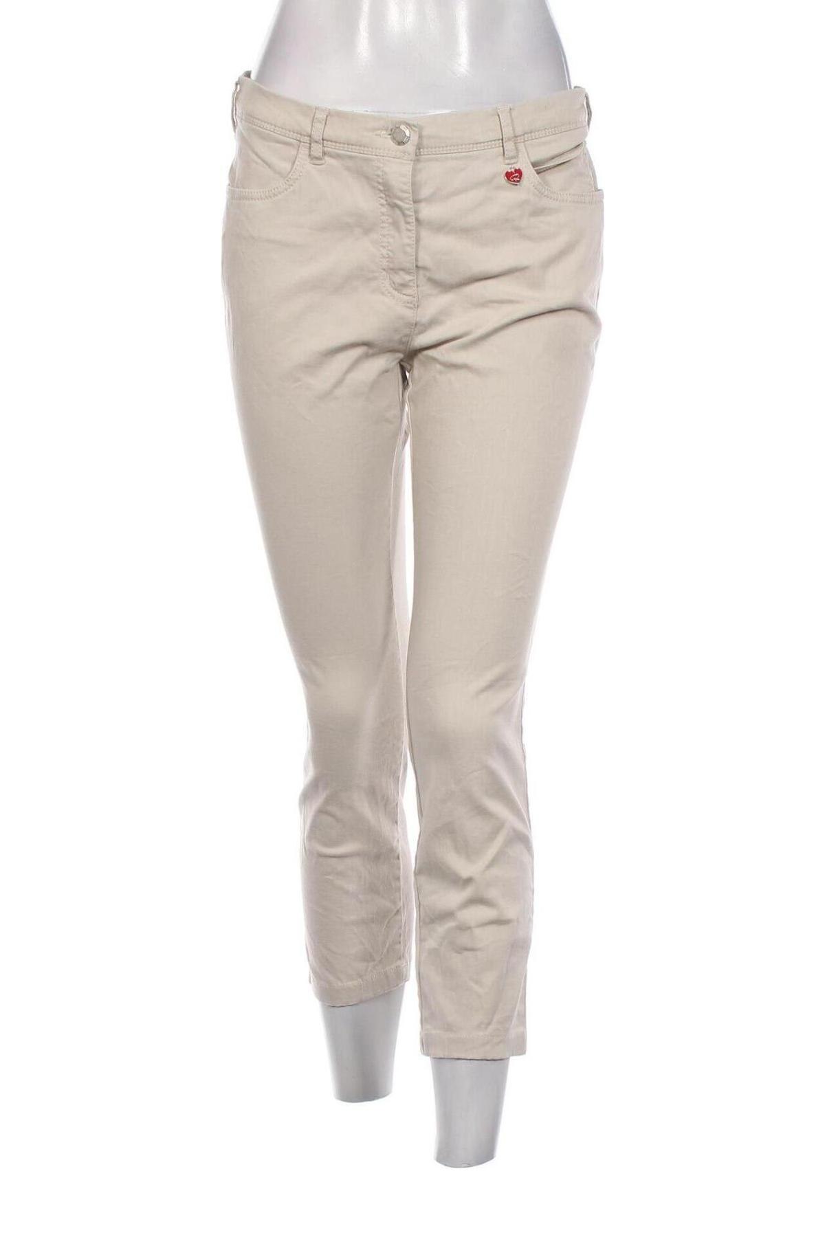 Damen Jeans Relaxed, Größe M, Farbe Beige, Preis 19,48 €
