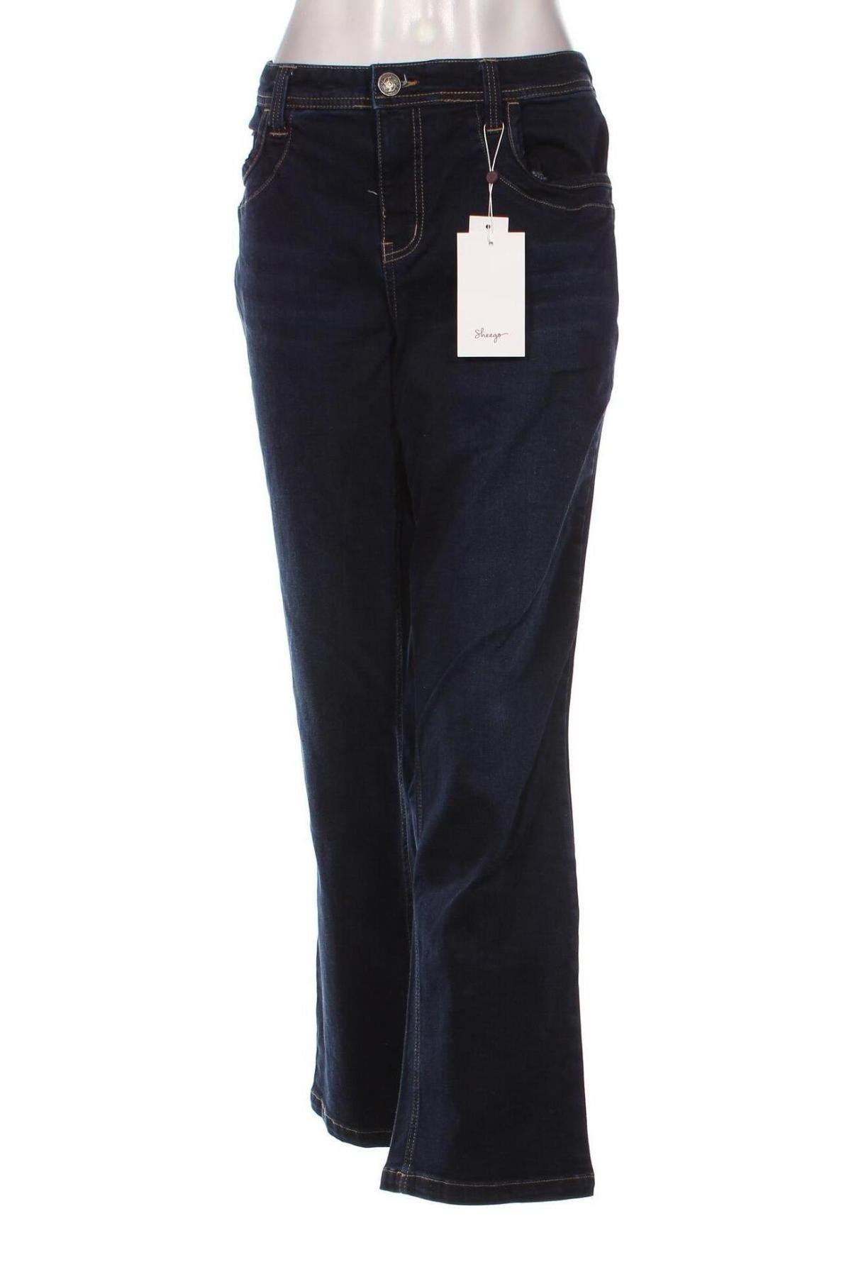Γυναικείο Τζίν Sheego, Μέγεθος XXL, Χρώμα Μπλέ, Τιμή 24,45 €