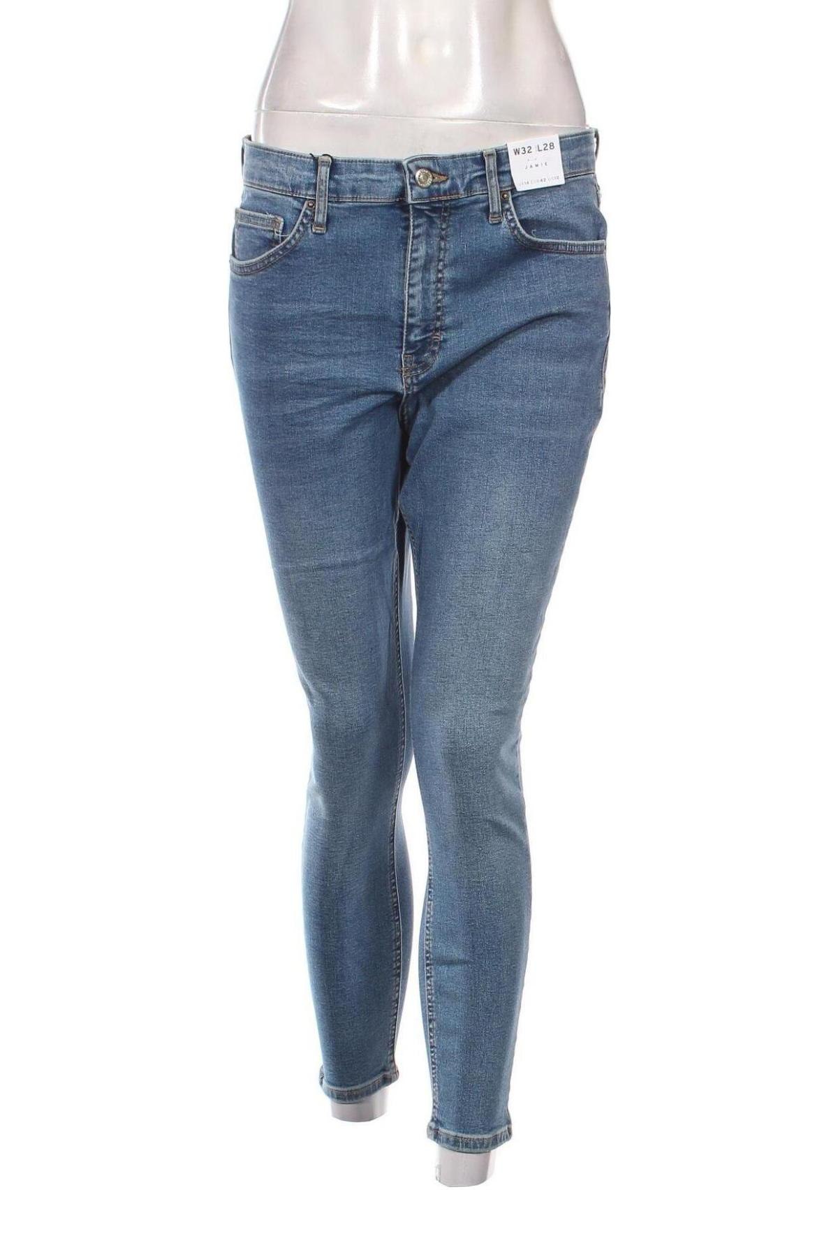 Damen Jeans Topshop, Größe L, Farbe Blau, Preis 47,94 €
