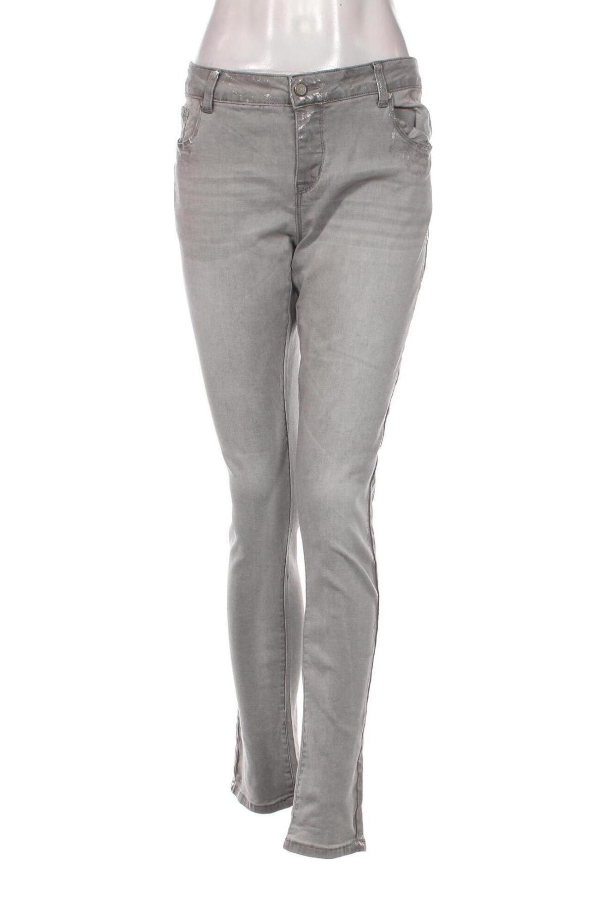 Γυναικείο Τζίν Zabaione, Μέγεθος XL, Χρώμα Γκρί, Τιμή 6,30 €