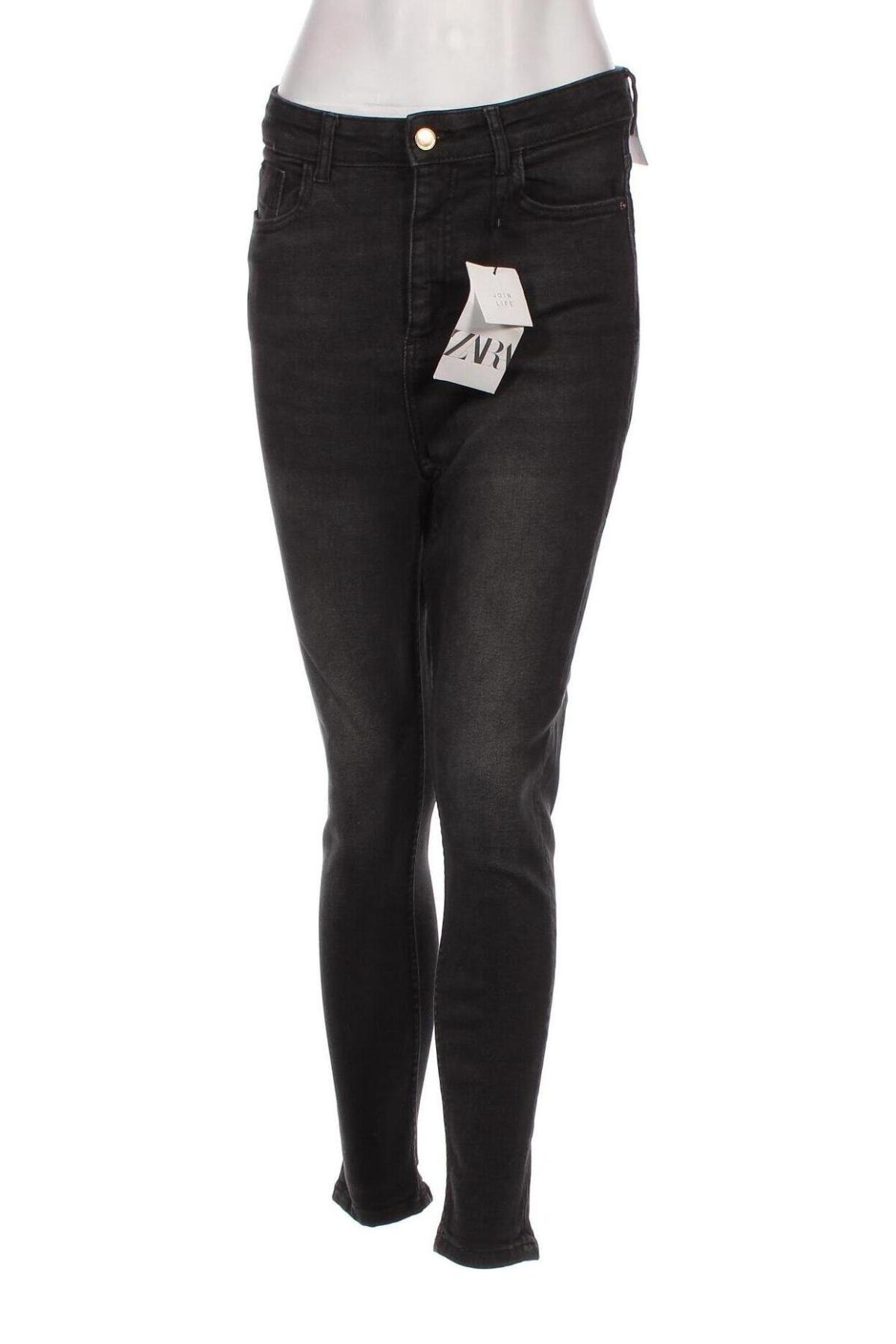 Γυναικείο Τζίν Zara, Μέγεθος M, Χρώμα Γκρί, Τιμή 31,68 €