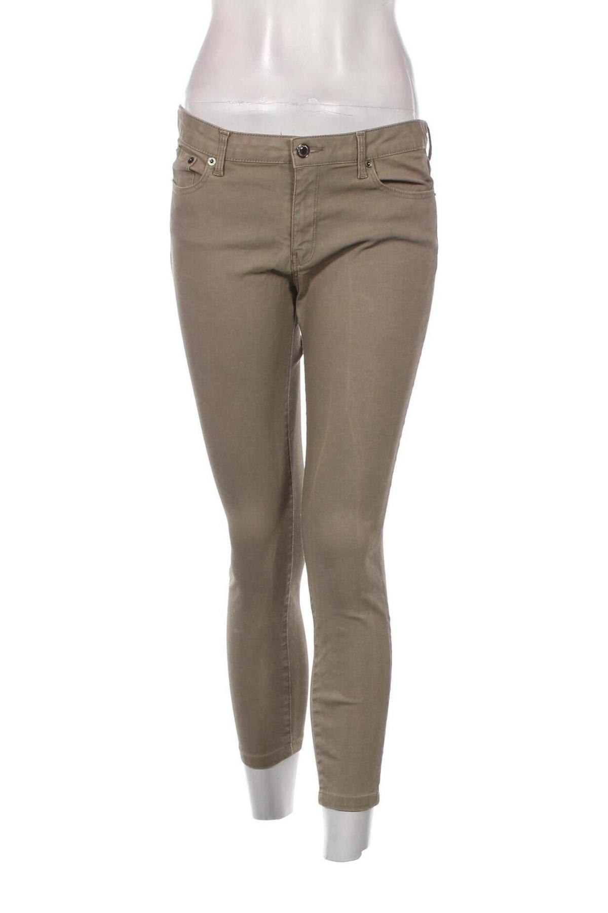 Dámské džíny  Zara, Velikost S, Barva Béžová, Cena  155,00 Kč