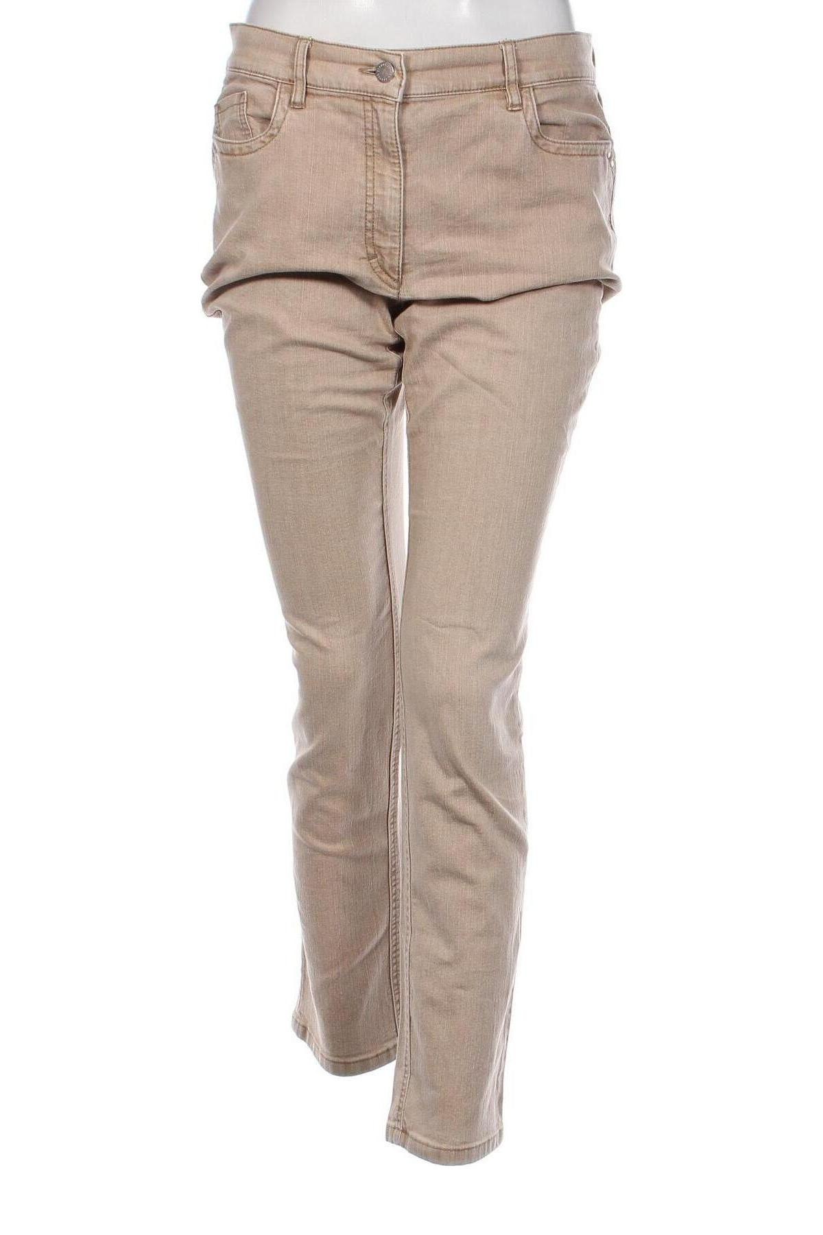 Damen Jeans Zerres, Größe L, Farbe Beige, Preis € 14,55