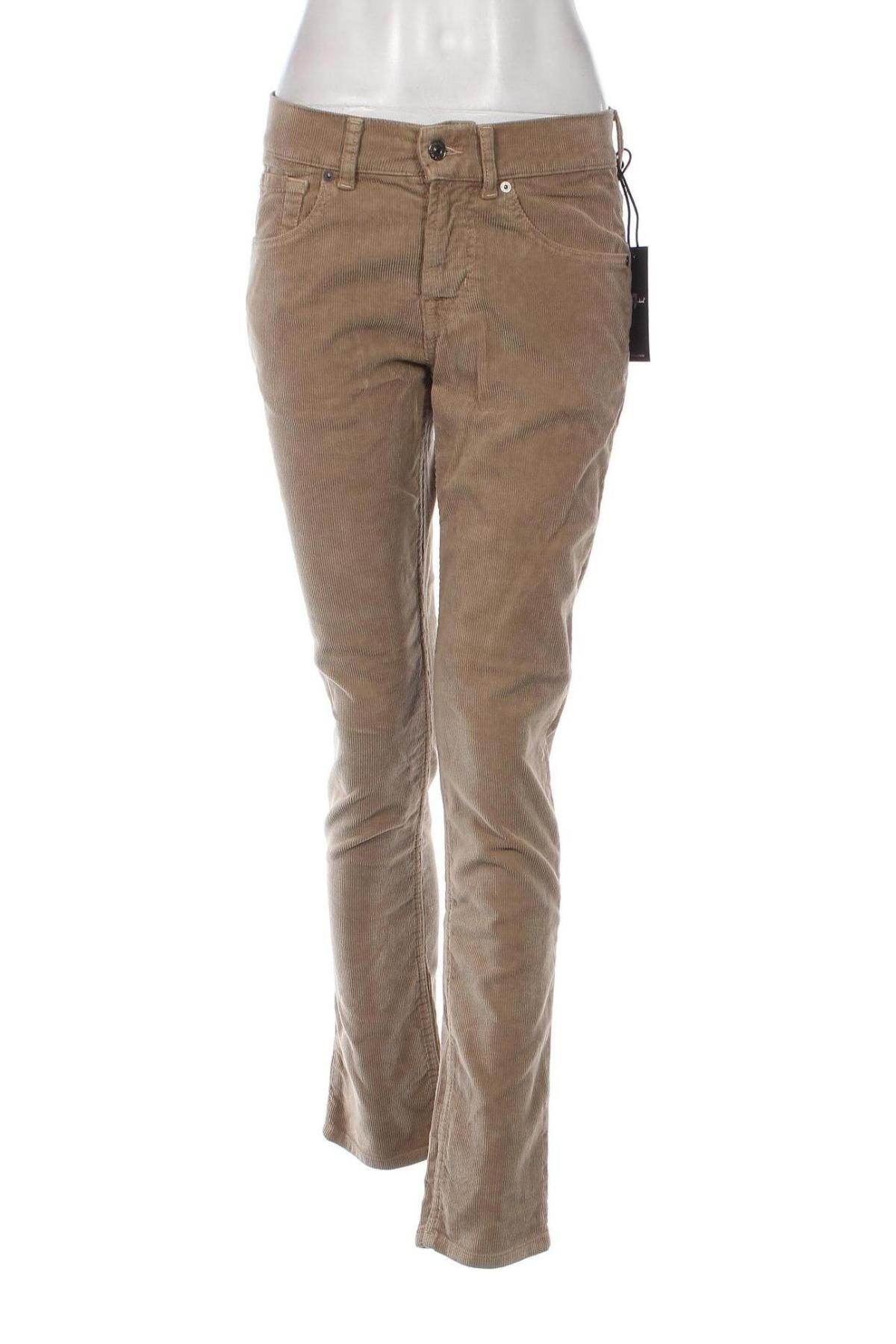 Pantaloni de velvet de femei 7 For All Mankind, Mărime M, Culoare Bej, Preț 461,05 Lei