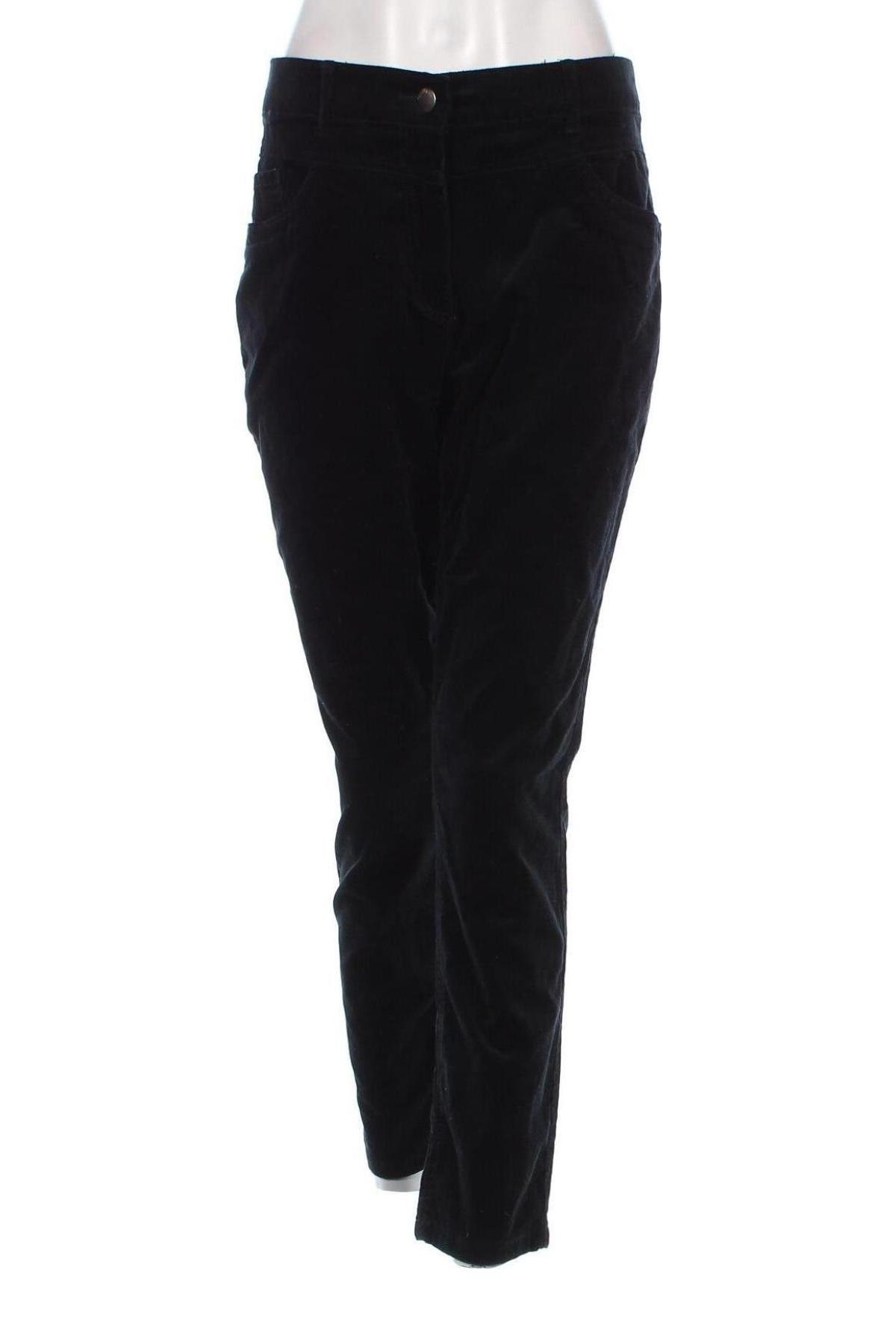 Γυναικείο κοτλέ παντελόνι C&A, Μέγεθος L, Χρώμα Μαύρο, Τιμή 4,84 €