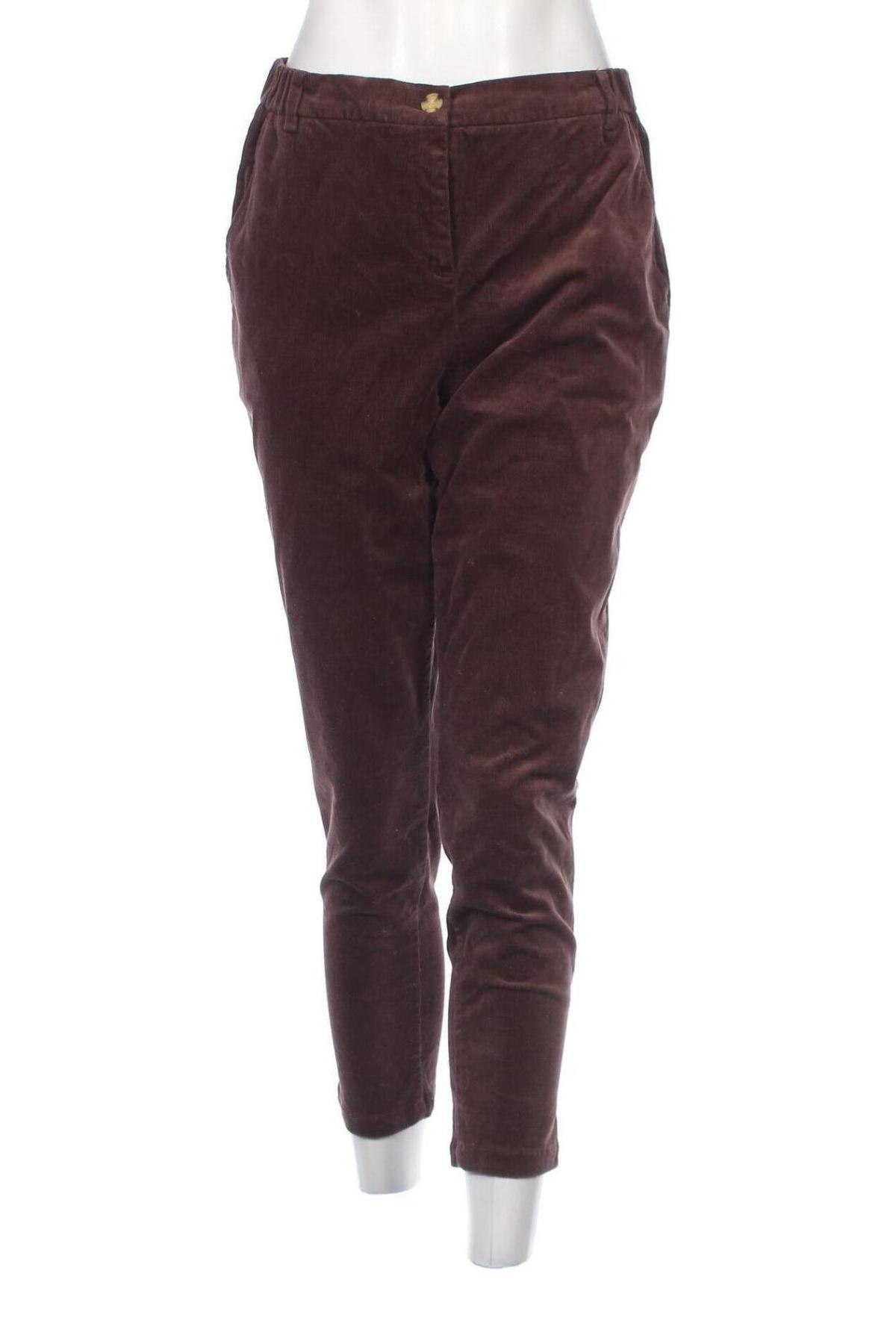 Pantaloni de velvet de femei Esprit, Mărime M, Culoare Maro, Preț 13,49 Lei
