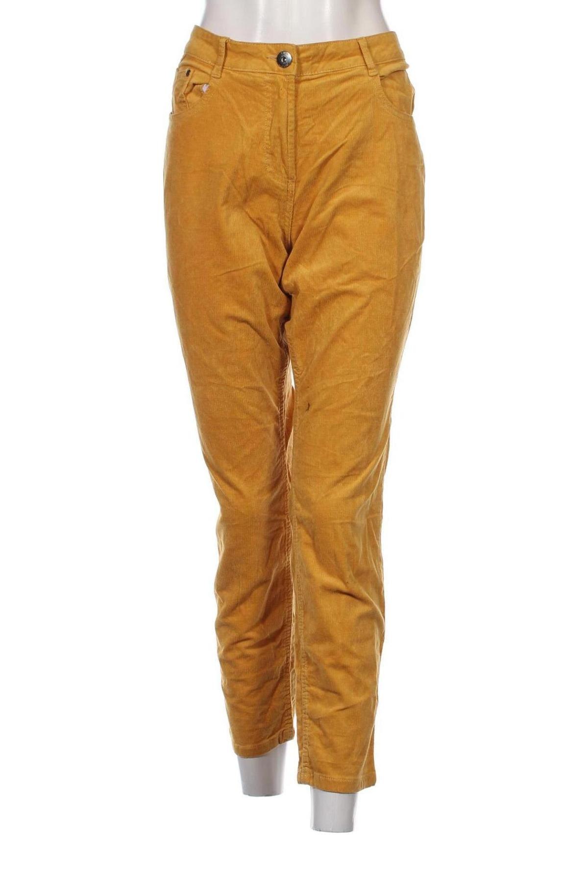 Дамски джинси Gina Benotti, Размер XL, Цвят Жълт, Цена 29,00 лв.