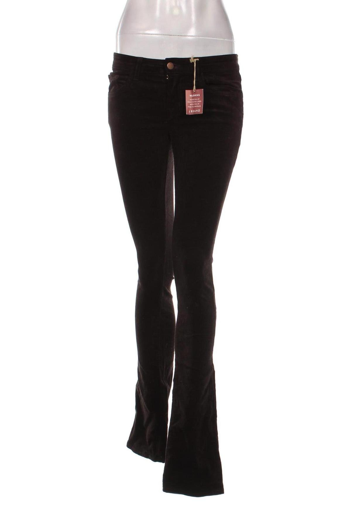 Pantaloni de velvet de femei J Brand, Mărime S, Culoare Maro, Preț 342,24 Lei