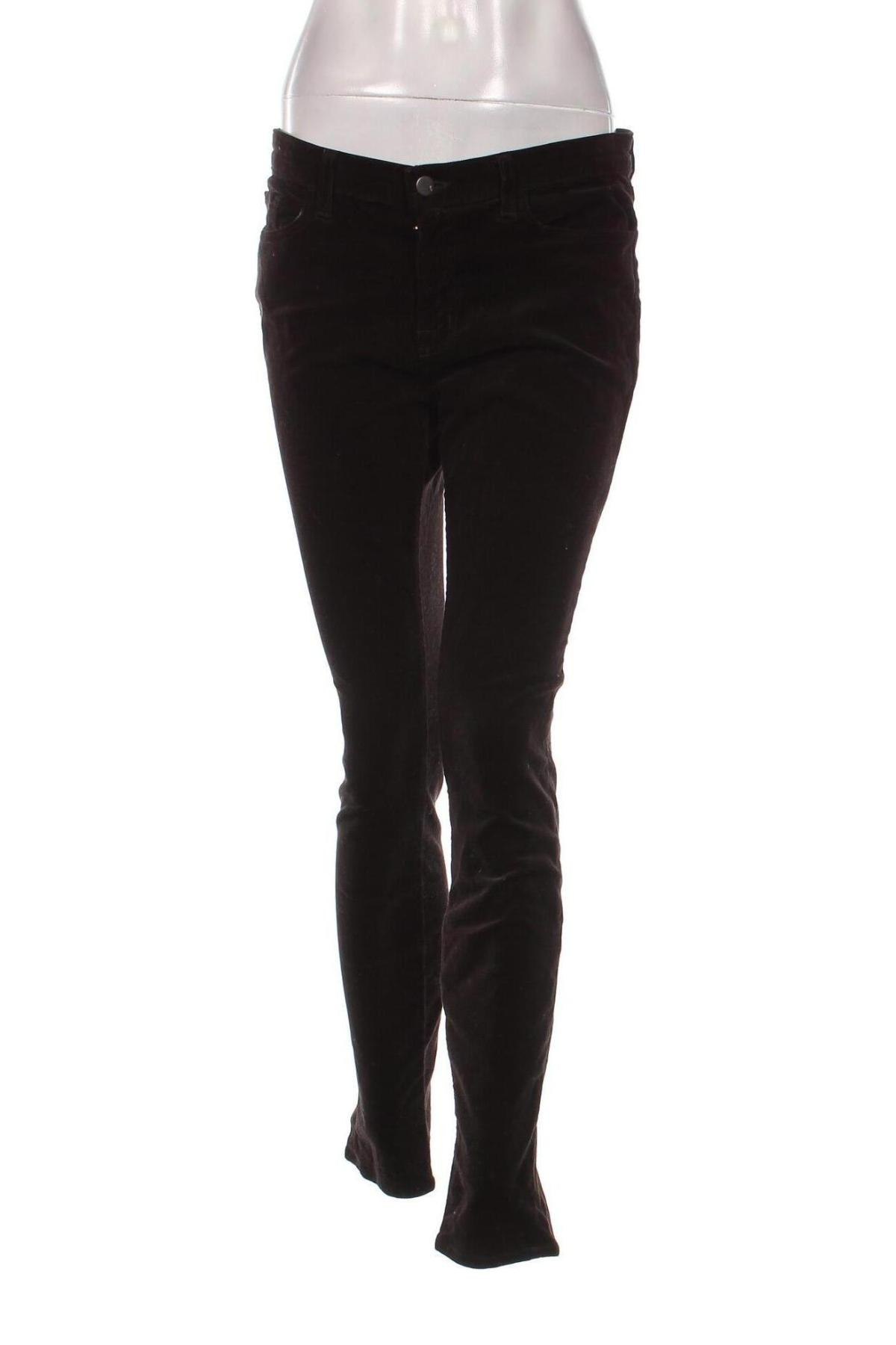 Pantaloni de velvet de femei J Brand, Mărime M, Culoare Maro, Preț 151,58 Lei
