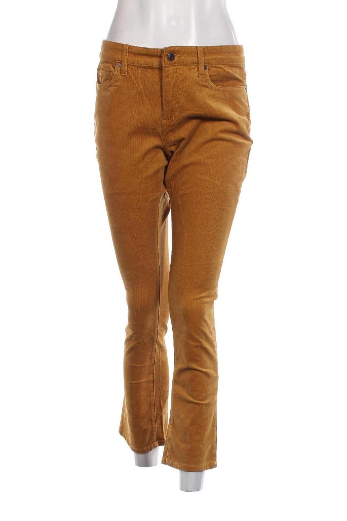 Pantaloni de velvet de femei Lands' End, Mărime S, Culoare Portocaliu, Preț 9,54 Lei