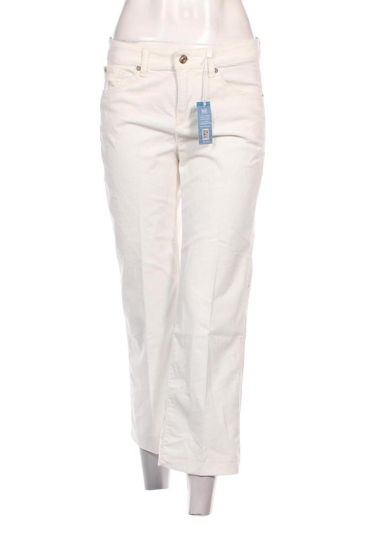 Γυναικείο κοτλέ παντελόνι Mac, Μέγεθος S, Χρώμα Εκρού, Τιμή 16,08 €