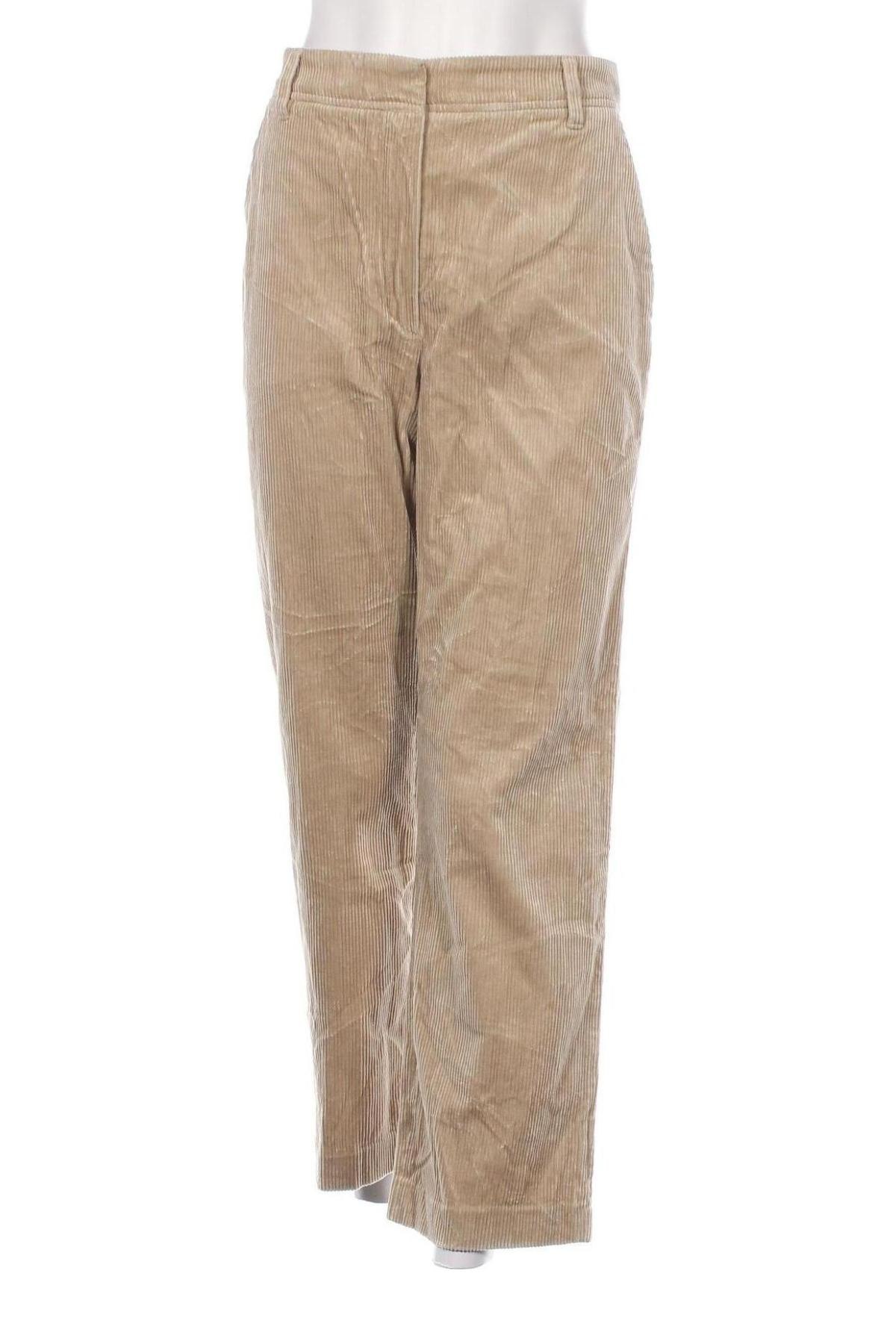Γυναικείο κοτλέ παντελόνι Massimo Dutti, Μέγεθος M, Χρώμα  Μπέζ, Τιμή 22,71 €