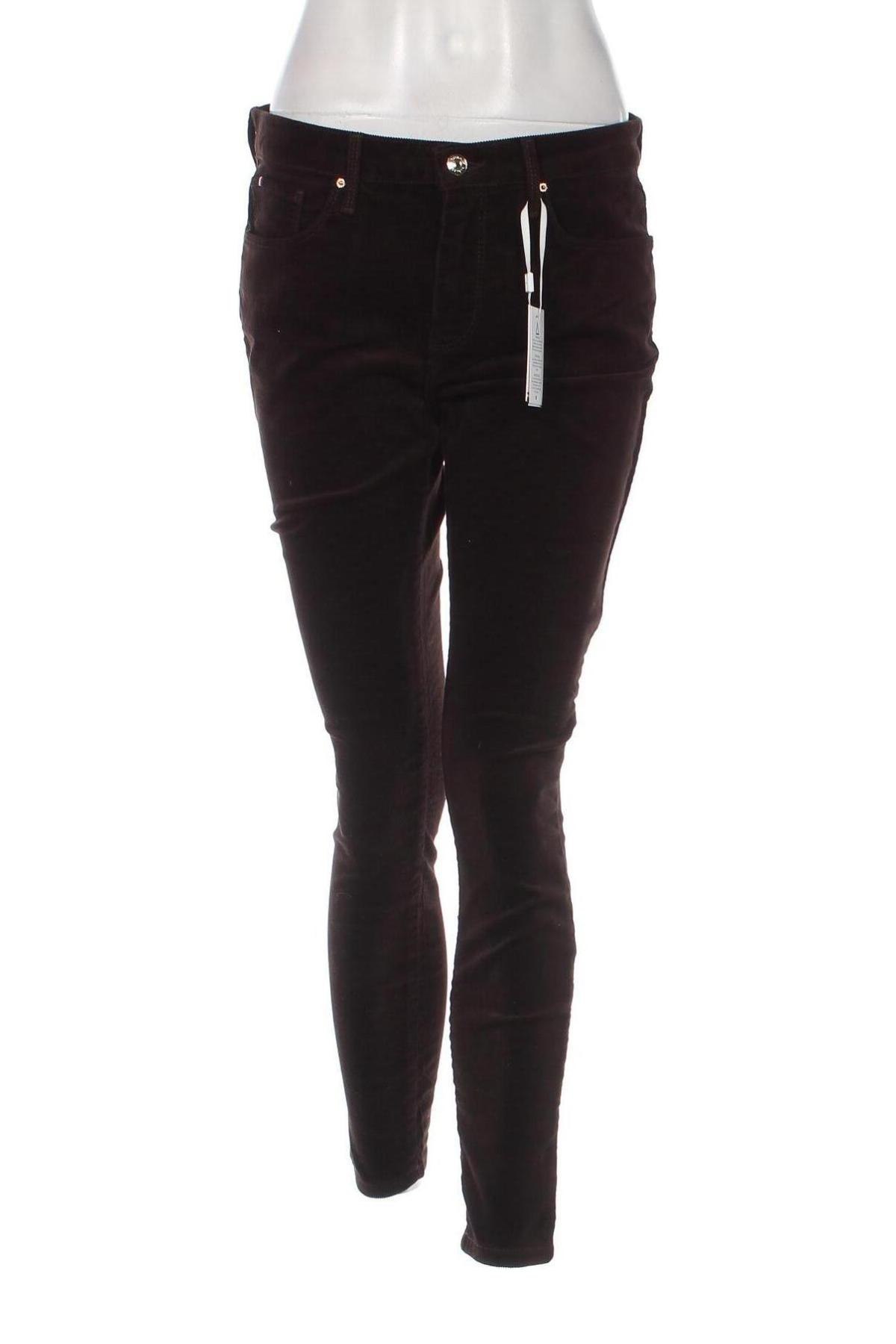 Γυναικείο κοτλέ παντελόνι Tommy Hilfiger, Μέγεθος L, Χρώμα Καφέ, Τιμή 56,78 €