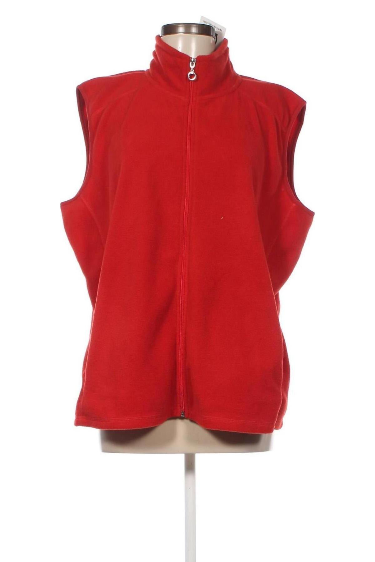 Γυναικείο γιλέκο Laura Torelli, Μέγεθος XL, Χρώμα Κόκκινο, Τιμή 16,00 €
