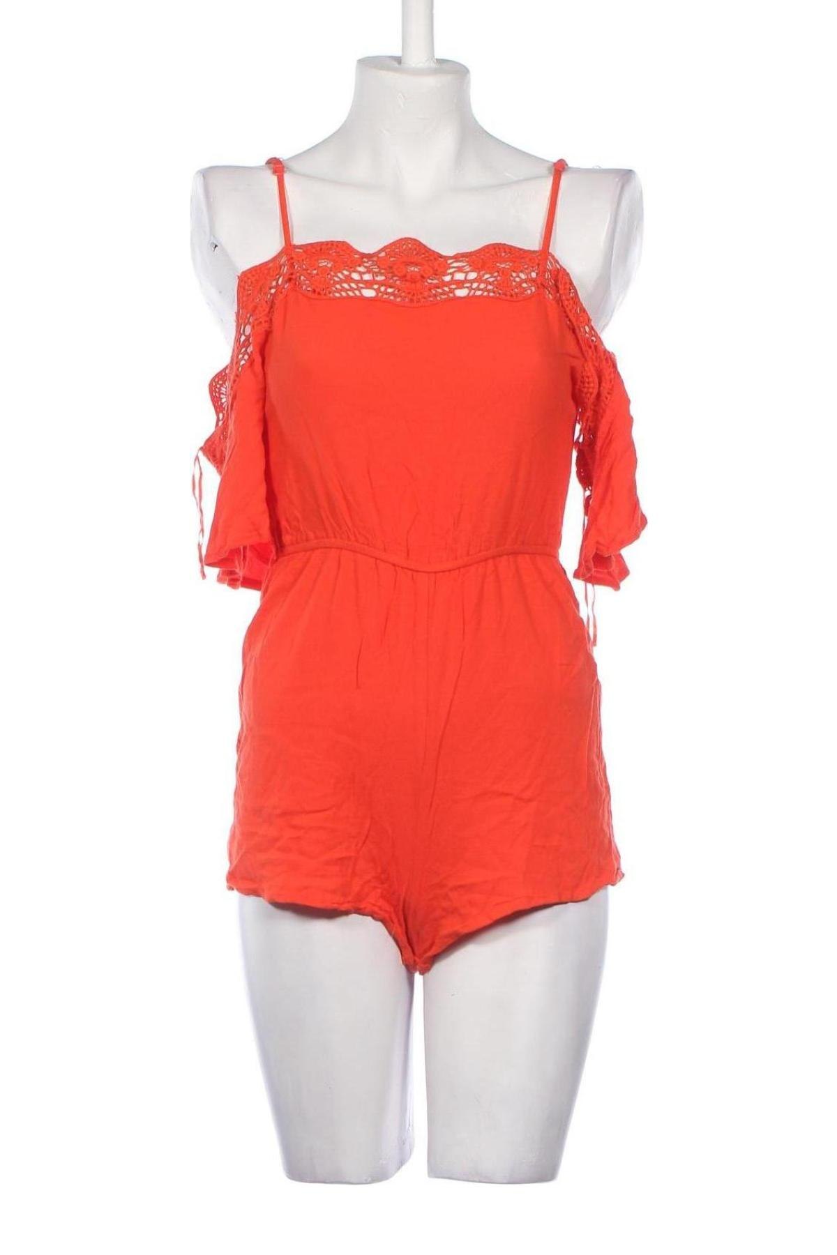 Damen Overall, Größe S, Farbe Orange, Preis 10,77 €