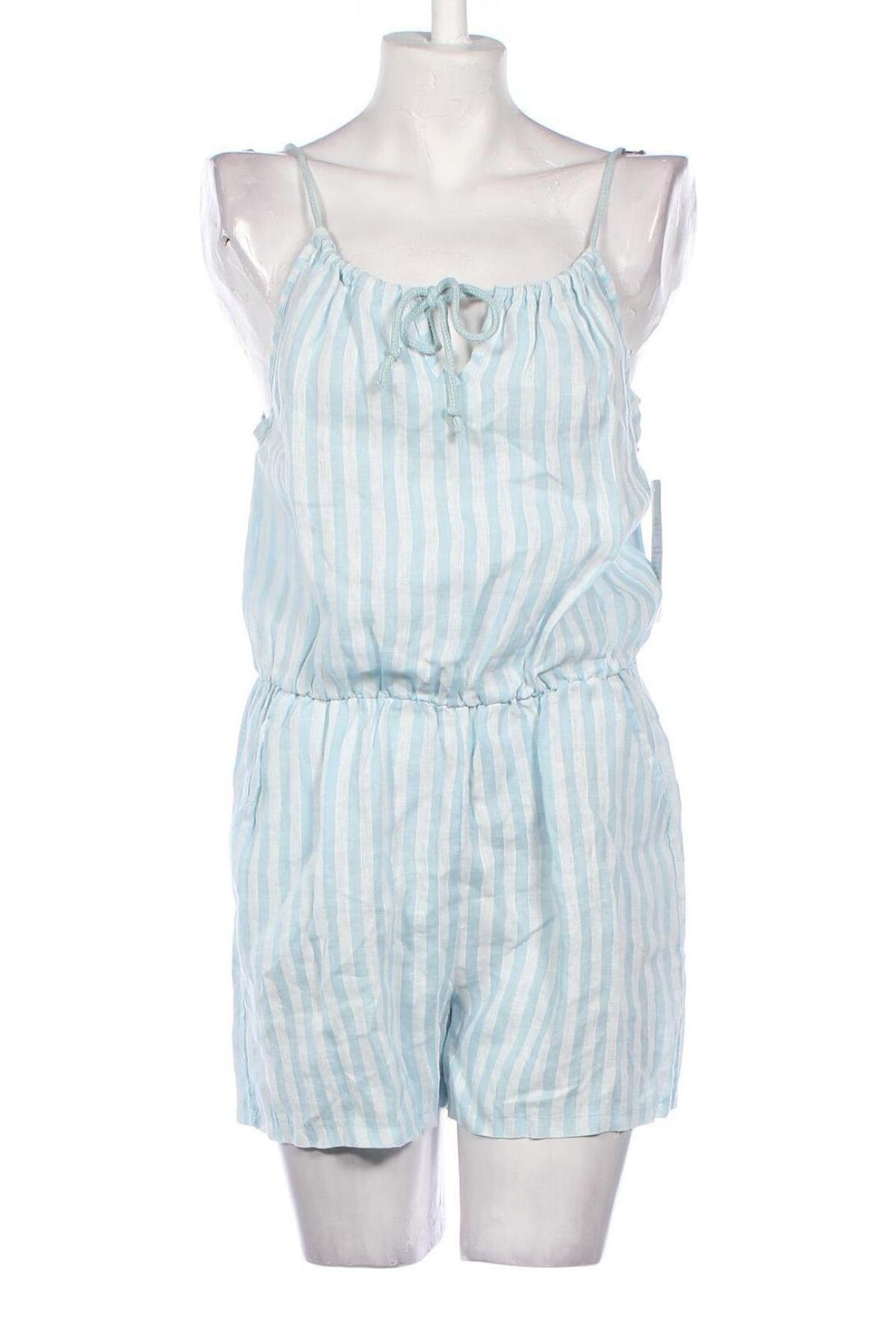 Damen Overall Puro Lino, Größe M, Farbe Blau, Preis 10,38 €