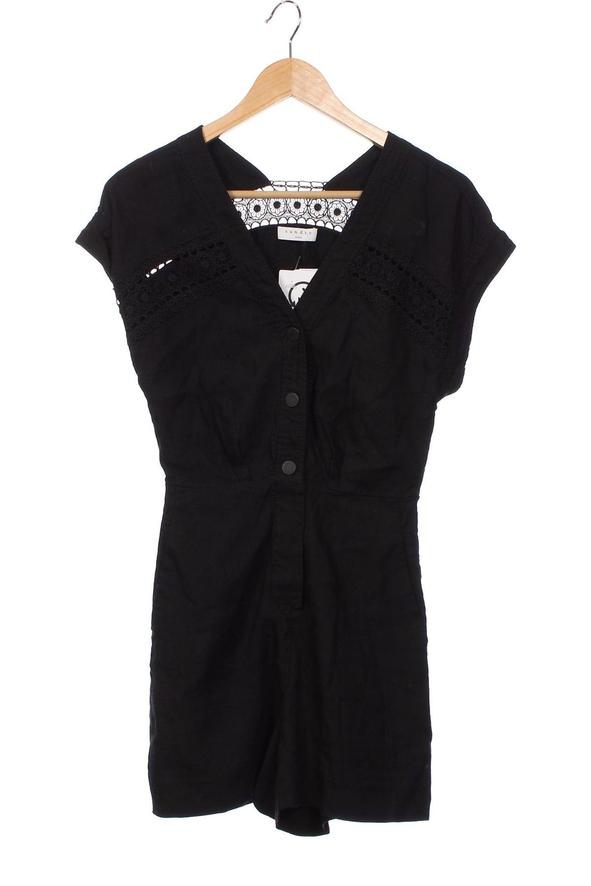 Damen Overall Sandro, Größe XS, Farbe Schwarz, Preis € 71,68