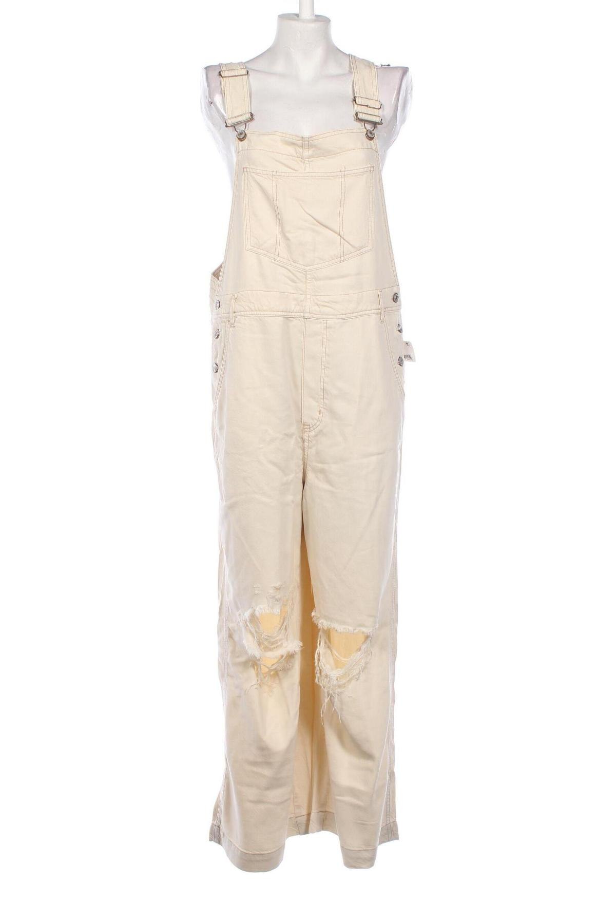 Damen Overall We The Free by Free People, Größe M, Farbe Ecru, Preis 56,51 €