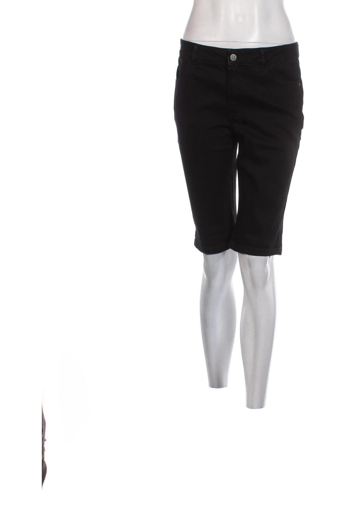 Pantaloni scurți de femei Camaieu, Mărime M, Culoare Negru, Preț 101,97 Lei