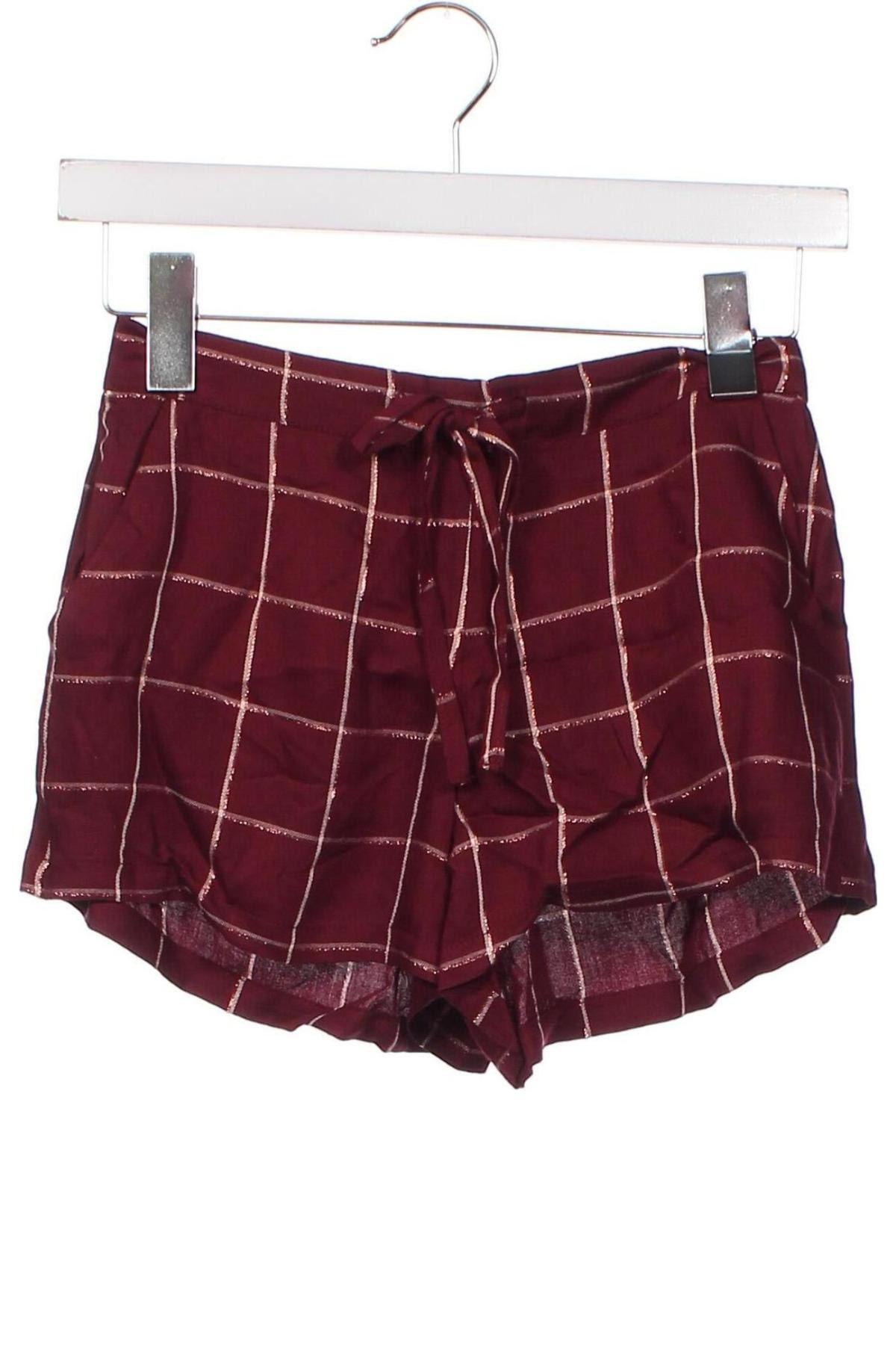 Дамски къс панталон Etam, Размер XS, Цвят Червен, Цена 16,17 лв.