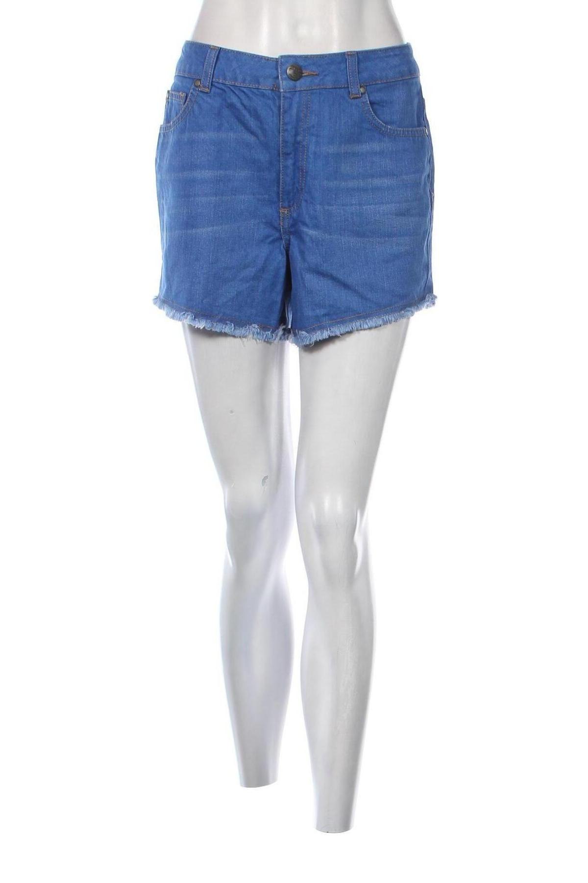 Pantaloni scurți de femei Fb Sister, Mărime M, Culoare Albastru, Preț 26,88 Lei