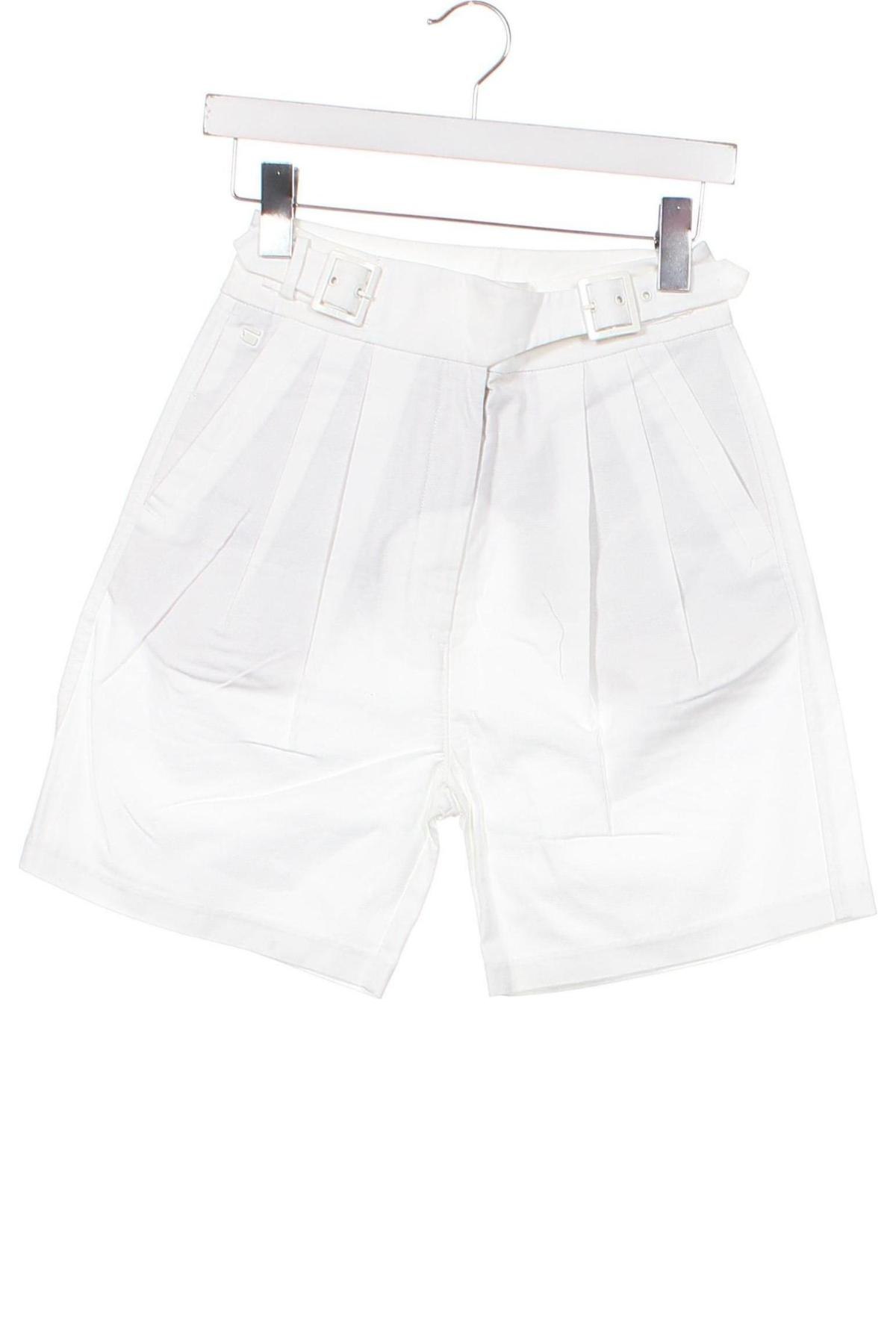 Γυναικείο κοντό παντελόνι G-Star Raw, Μέγεθος XXS, Χρώμα Λευκό, Τιμή 29,05 €