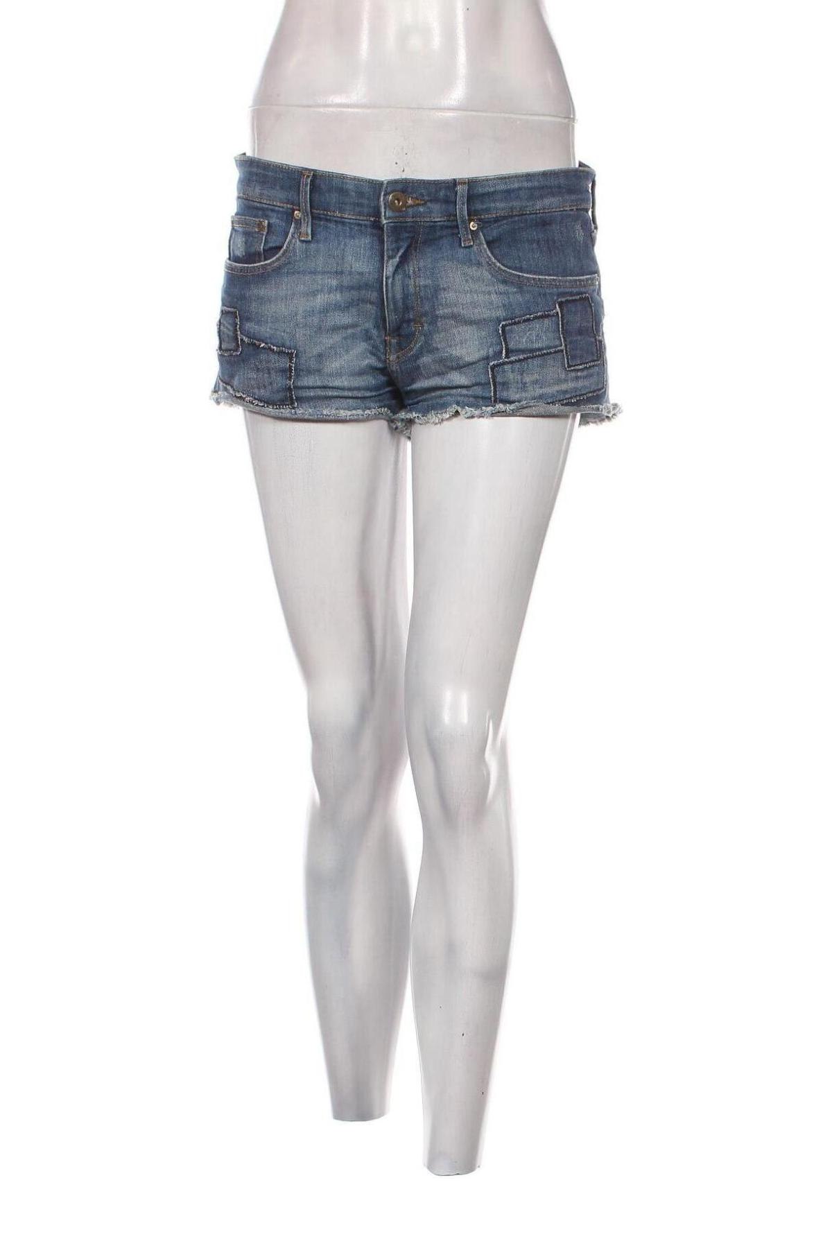 Γυναικείο κοντό παντελόνι H&M, Μέγεθος L, Χρώμα Μπλέ, Τιμή 10,00 €
