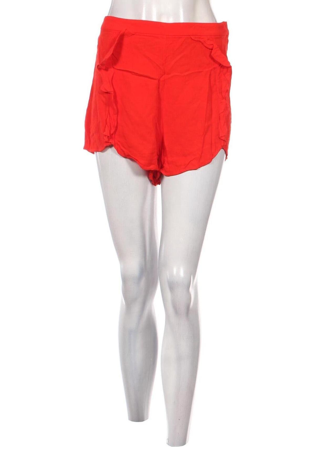 Pantaloni scurți de femei H&M, Mărime L, Culoare Roșu, Preț 33,75 Lei