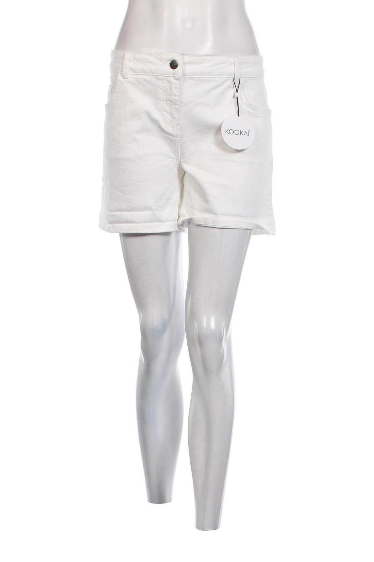 Damen Shorts Kookai, Größe M, Farbe Weiß, Preis 28,11 €