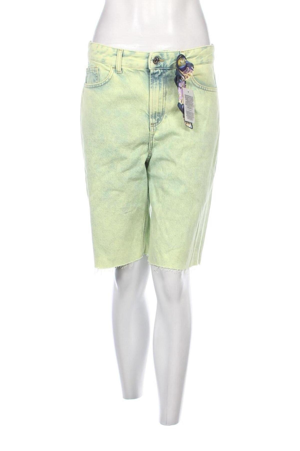 Γυναικείο κοντό παντελόνι Liu Jo, Μέγεθος M, Χρώμα Πράσινο, Τιμή 75,26 €
