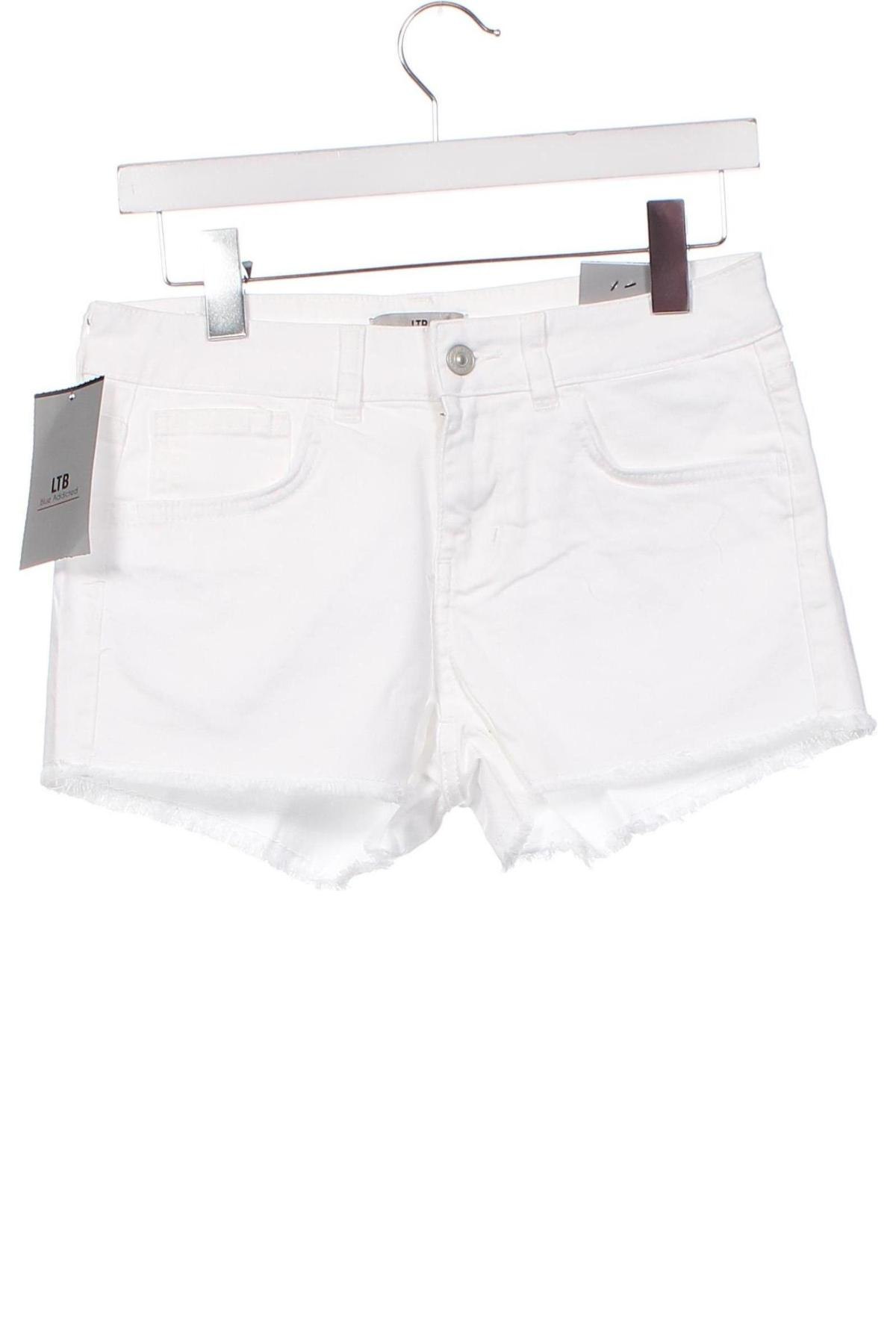 Γυναικείο κοντό παντελόνι Ltb, Μέγεθος S, Χρώμα Λευκό, Τιμή 39,69 €