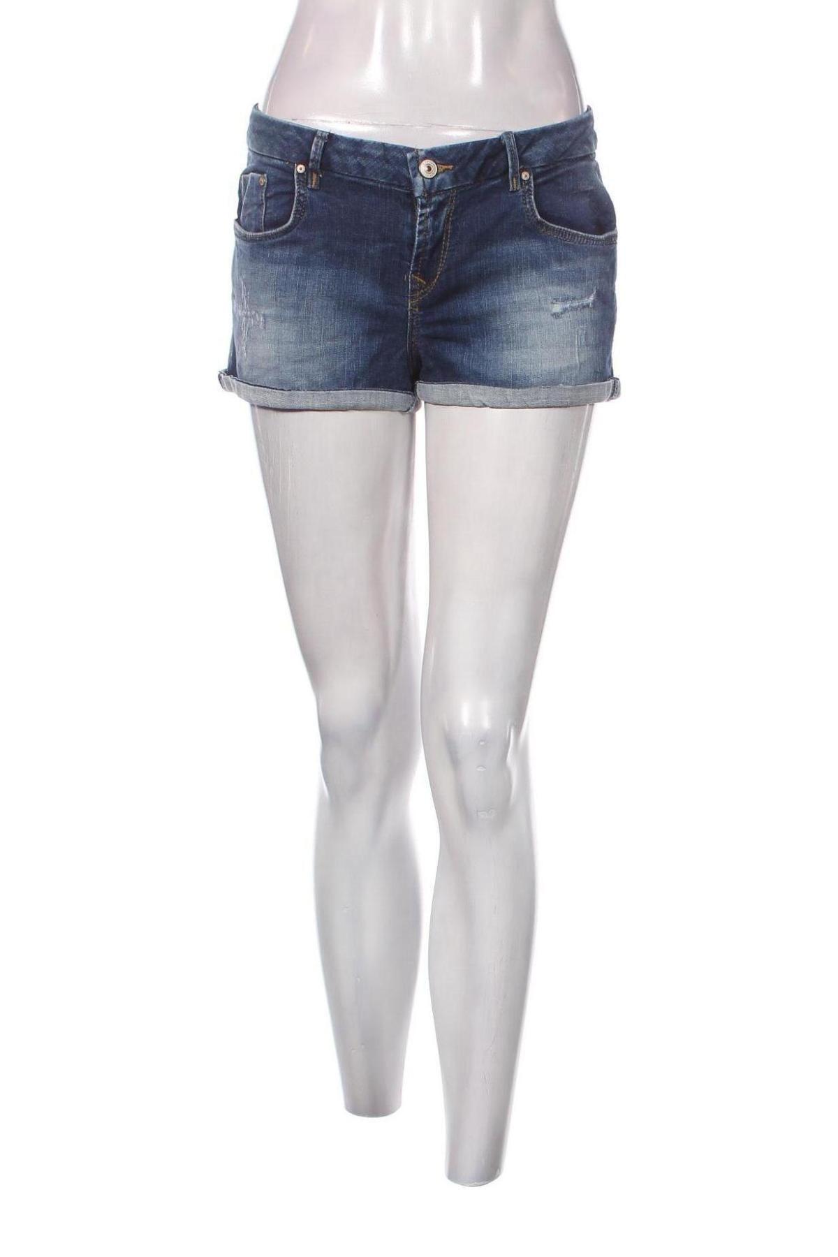 Γυναικείο κοντό παντελόνι Ltb, Μέγεθος S, Χρώμα Μπλέ, Τιμή 9,39 €