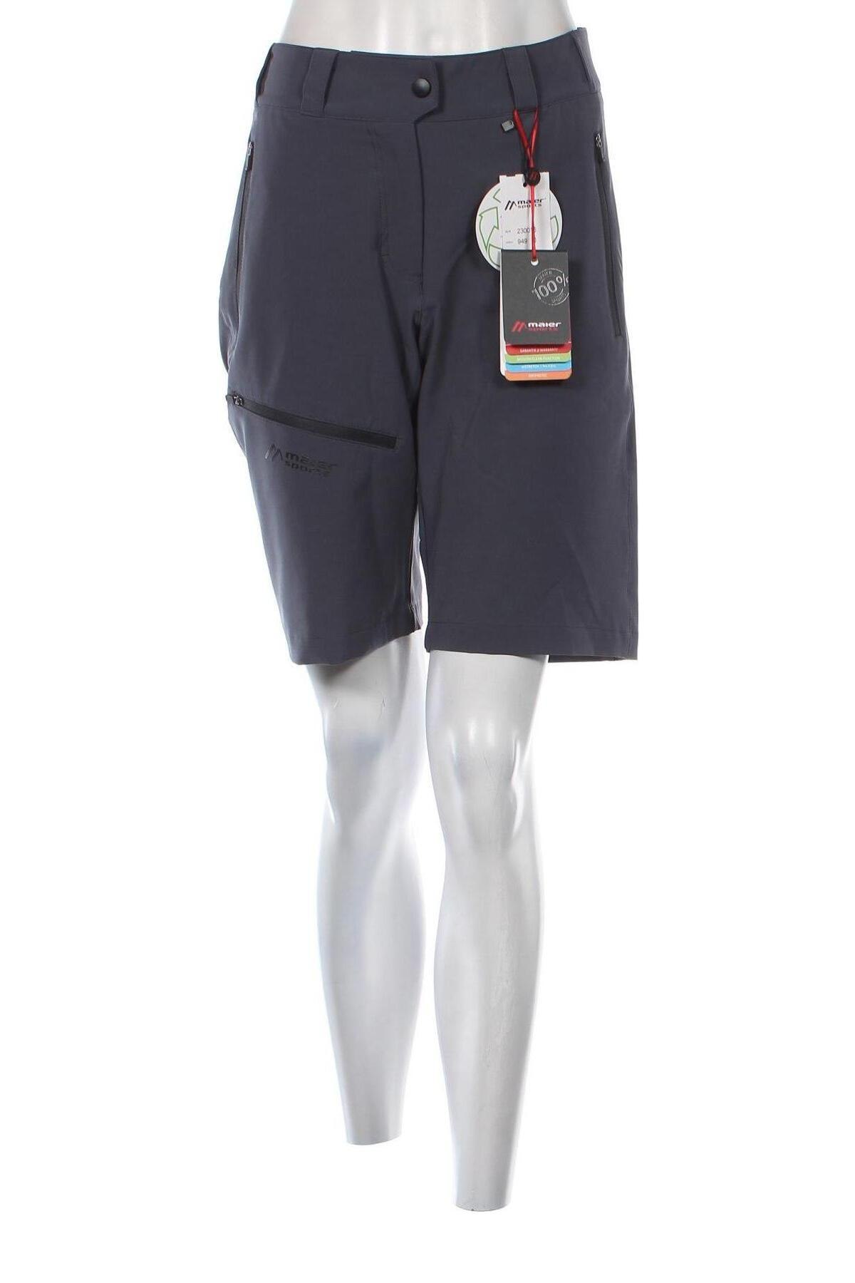Pantaloni scurți de femei Maier Sports, Mărime S, Culoare Albastru, Preț 88,65 Lei