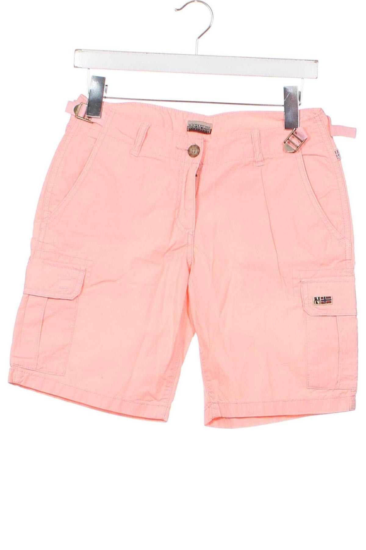Дамски къс панталон Napapijri, Размер XS, Цвят Розов, Цена 73,00 лв.